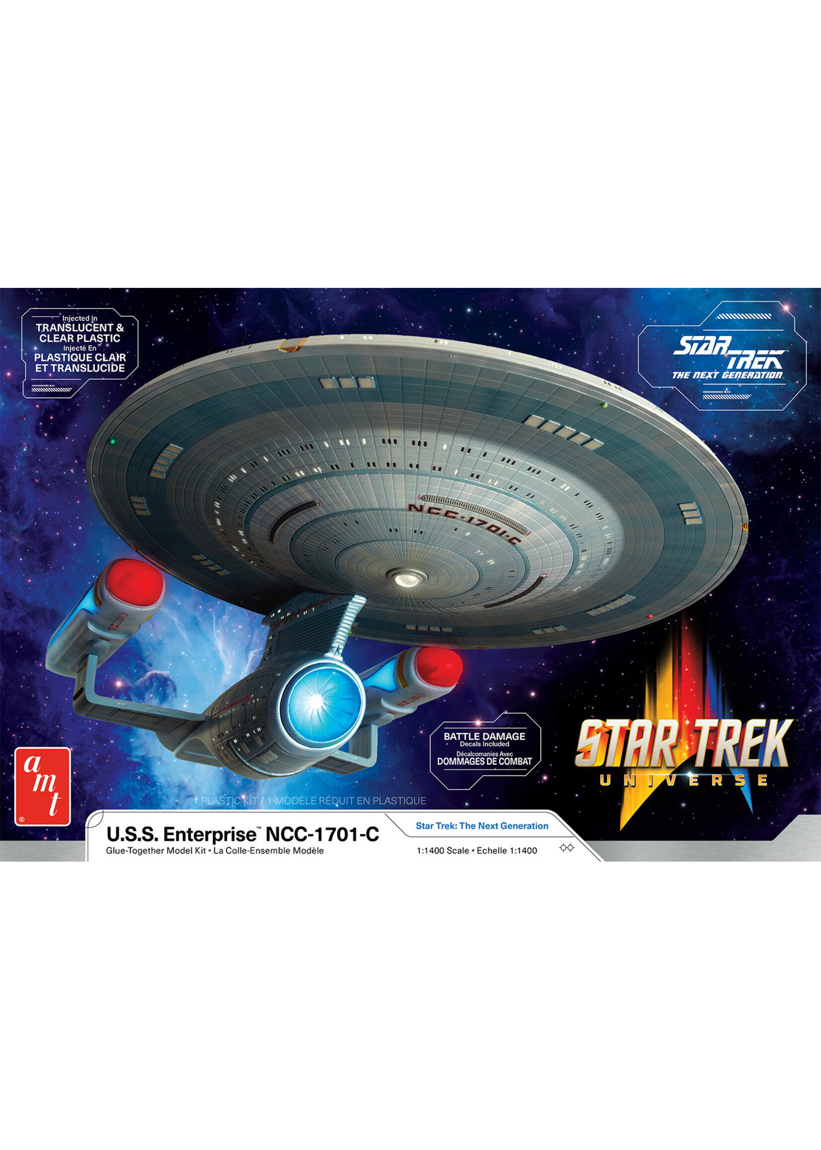 AMT ***AMT1332 Star Trek USS Enterprise NCC-1701-C (1/1400)