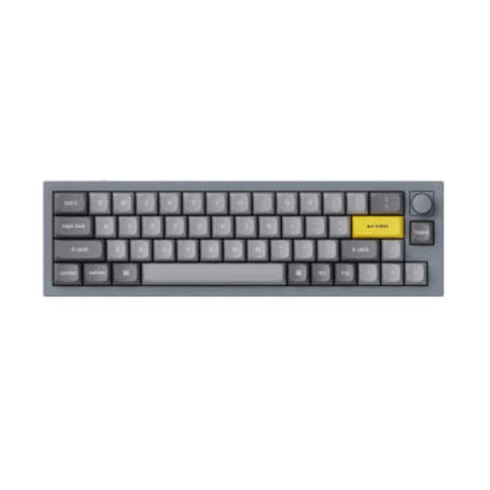 Keychron Keychron Q9 Grey with Knob Gateron Pro Red Keyboard