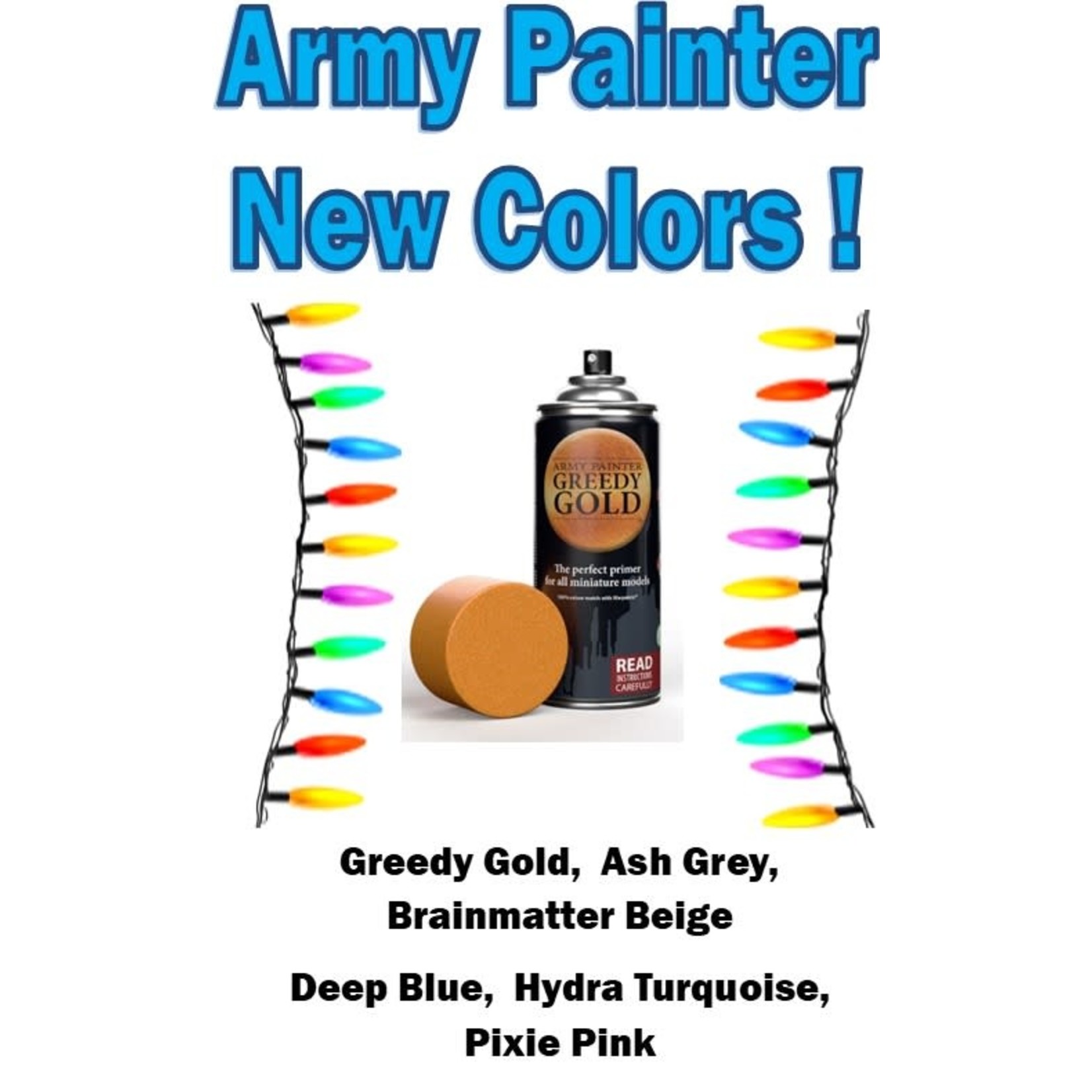 New Army Painter Sprays