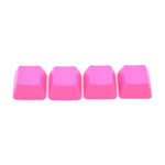 Tai-Hao Tai-Hao Rubber Gaming Keycaps Set Blank Neon Pink (4pc)