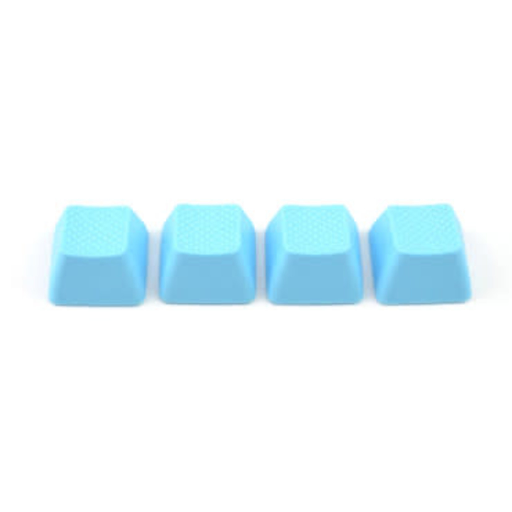 Tai-Hao Tai-Hao Rubber Gaming Keycaps Set Blank Neon Blue (4pc)