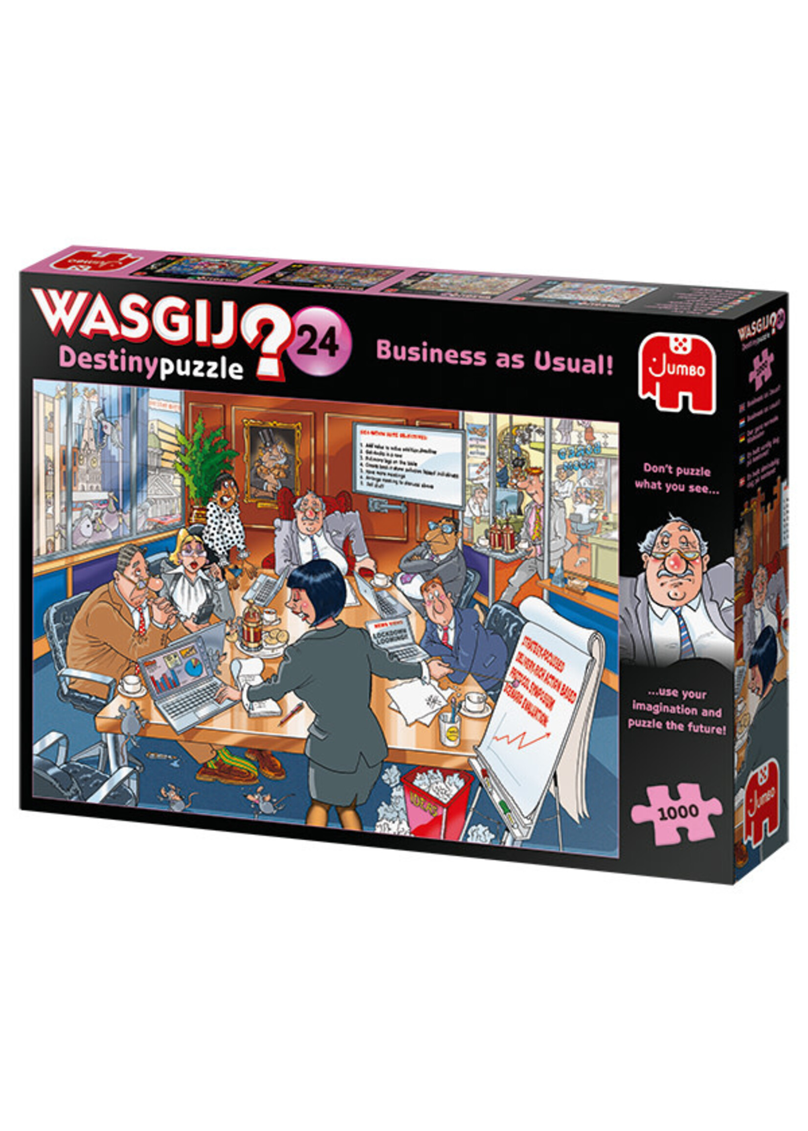 Jumbo JUM25013 WASGIJ Business as Usual (Puzzle1000)