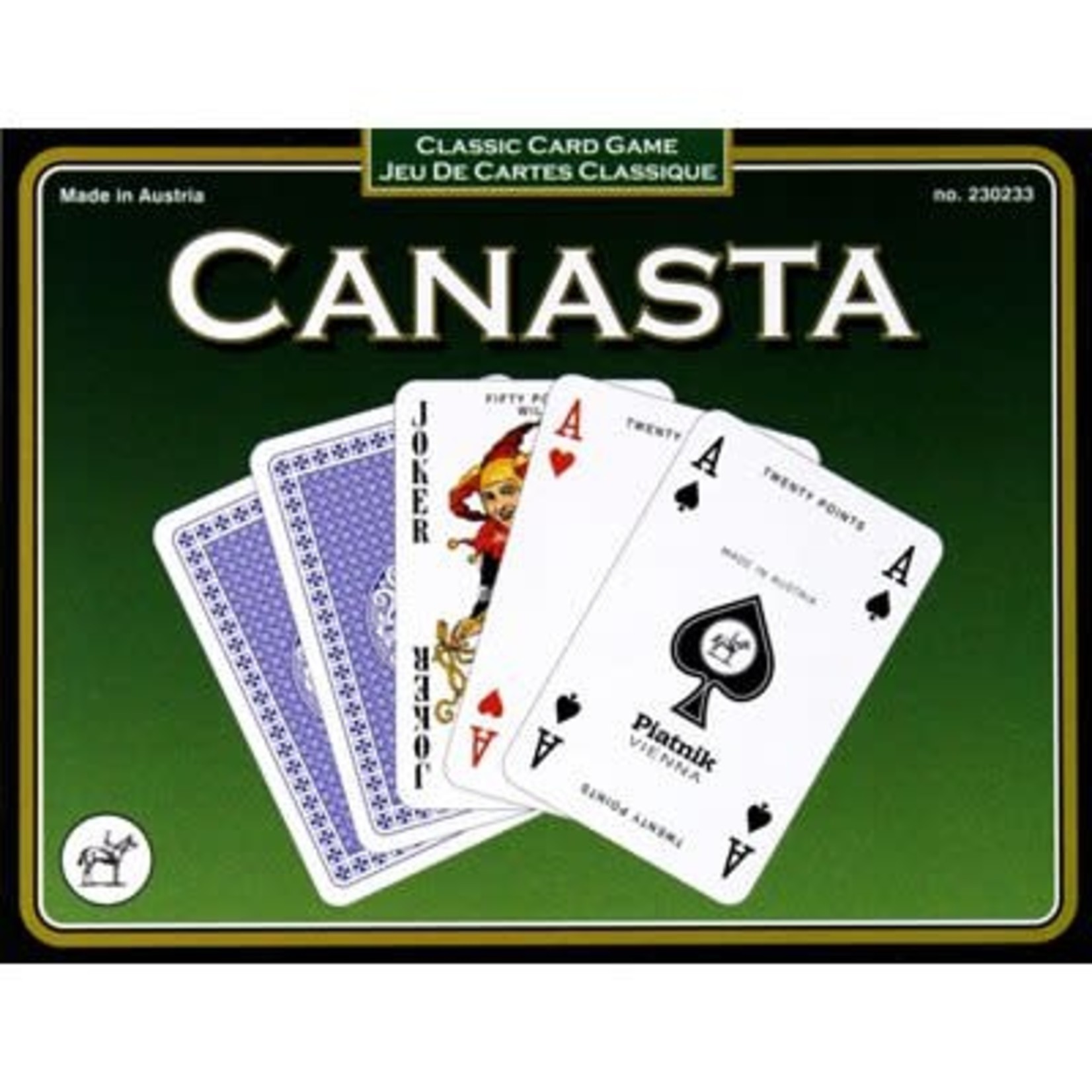 Piatnik Piatnik Canasta Double Deck Cards & Scorecards