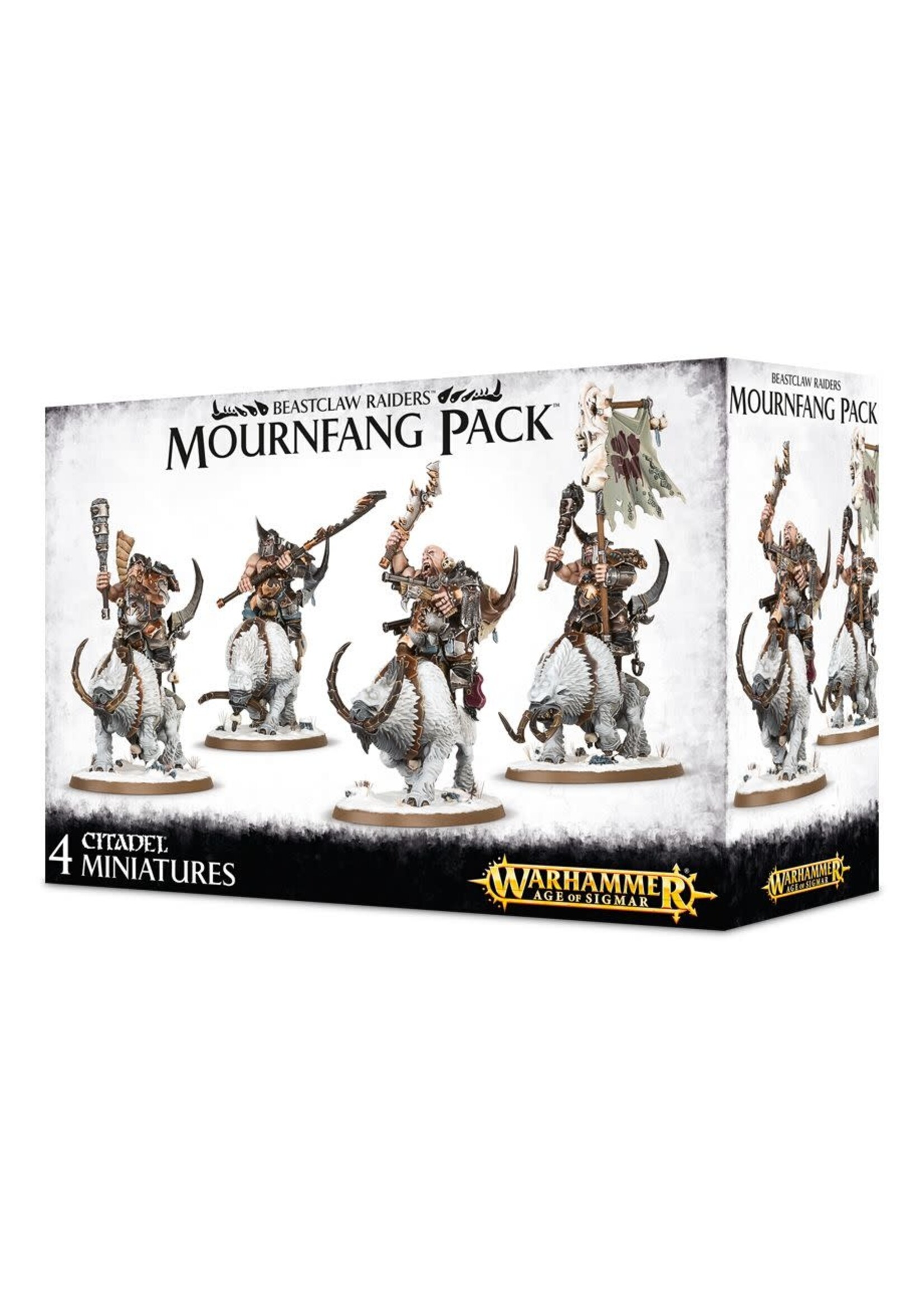 ***AoS Beastclaw Raiders Mournfang Pack