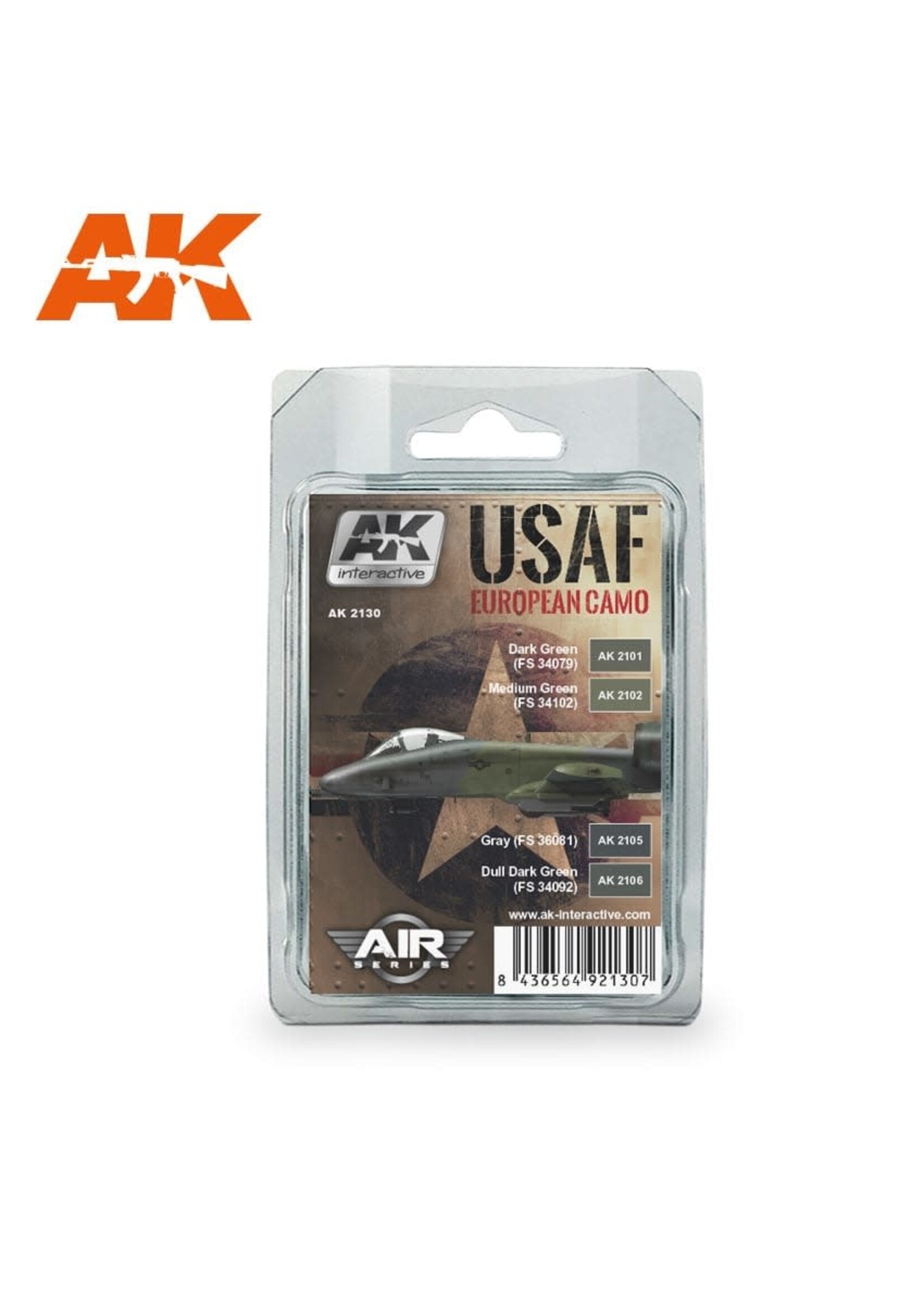 AK Interactive AK-2130 USAF European Camo