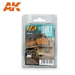 AK Interactive AK Interactive Basic Dirt Effects Weathering Set Train Series
