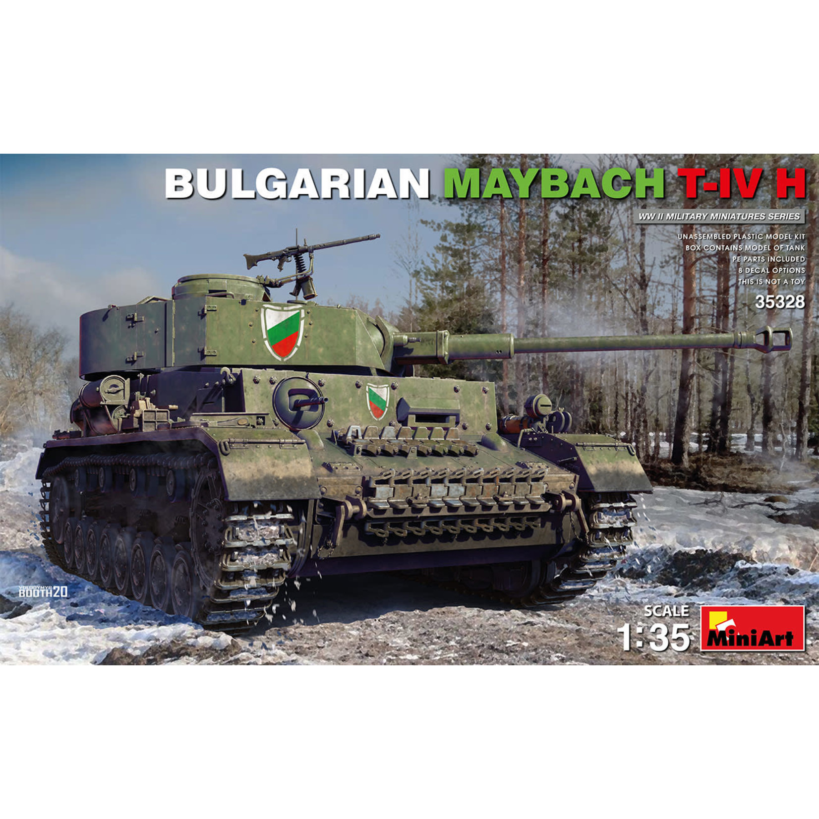 MiniArt MIN35328 Bulgarian Maybach T-IV H (1/35)