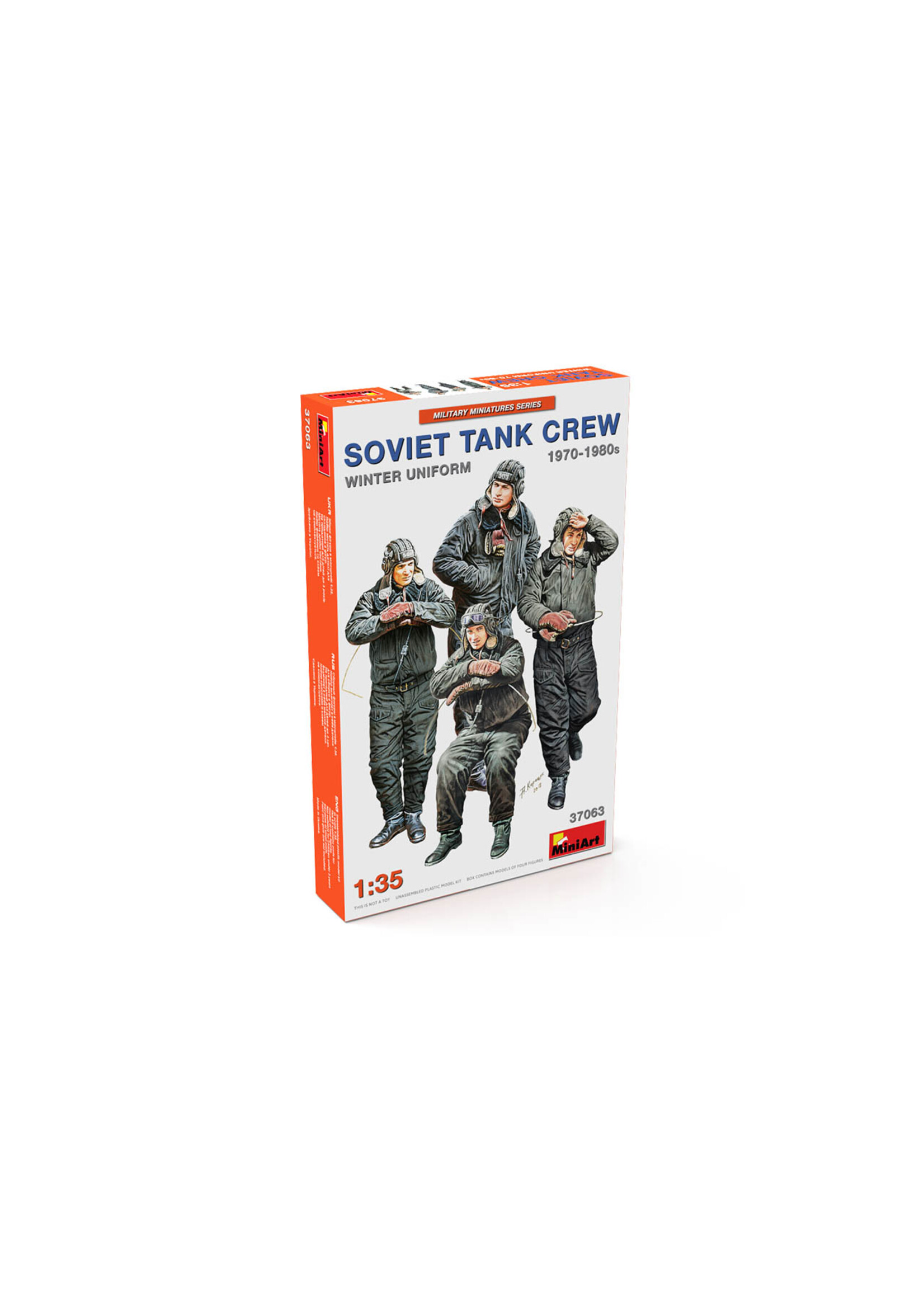 MiniArt ***MIART37063 Soviet Tank Crew Winter Uniform 1970-1980s (1/35)