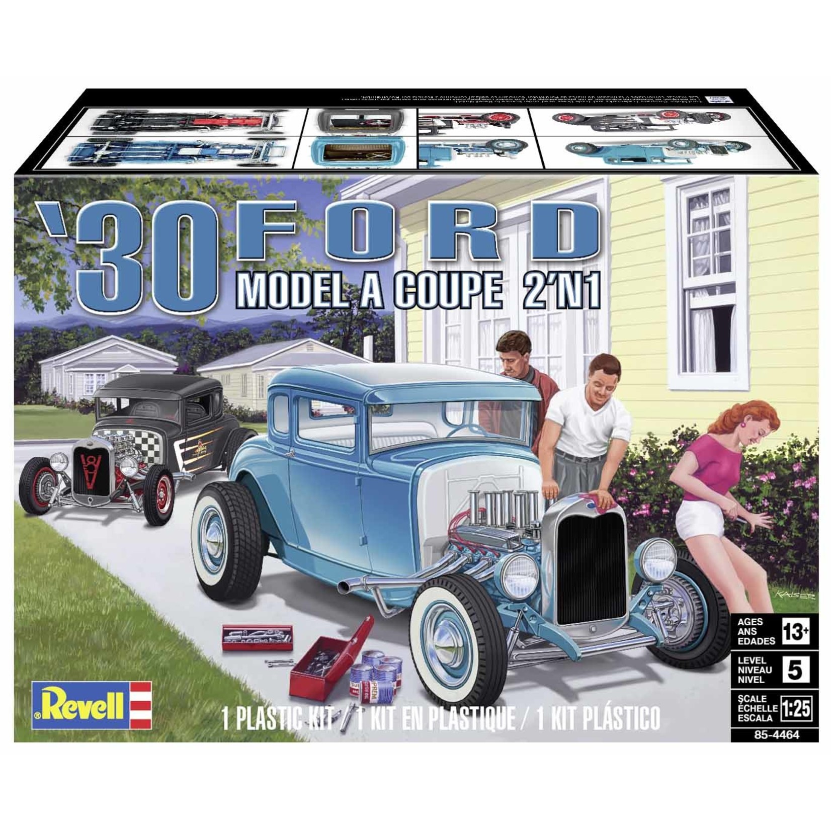Revell REV4464 1930 Ford Model A Coupe (1/25)