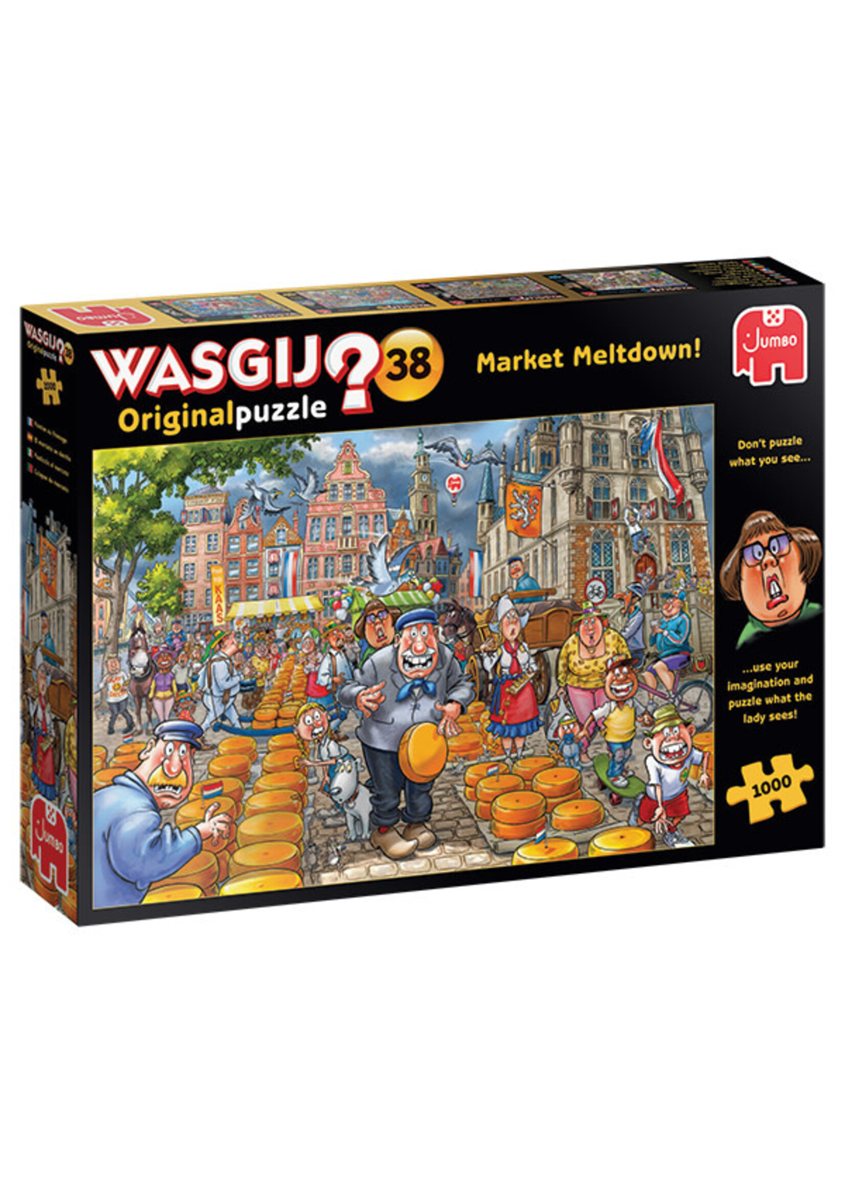 Jumbo JUM25010 WASGIG Market Meltdown (Puzzle1000)