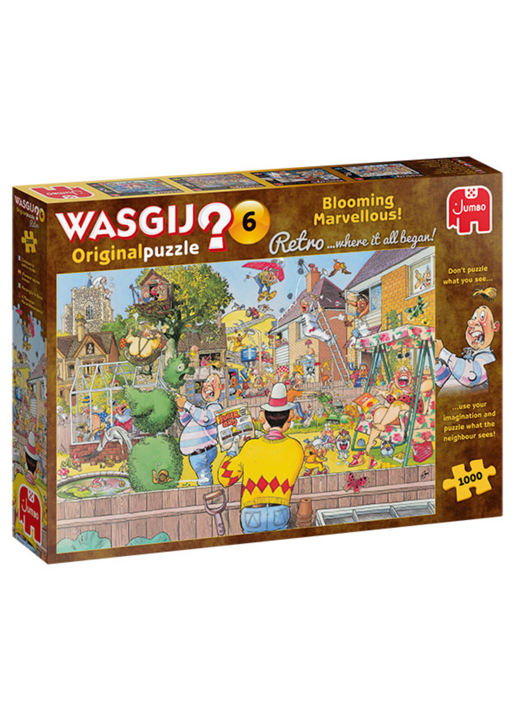 Jumbo JUM25014 WASGIJ Blooming Marvellous (Puzzle1000)