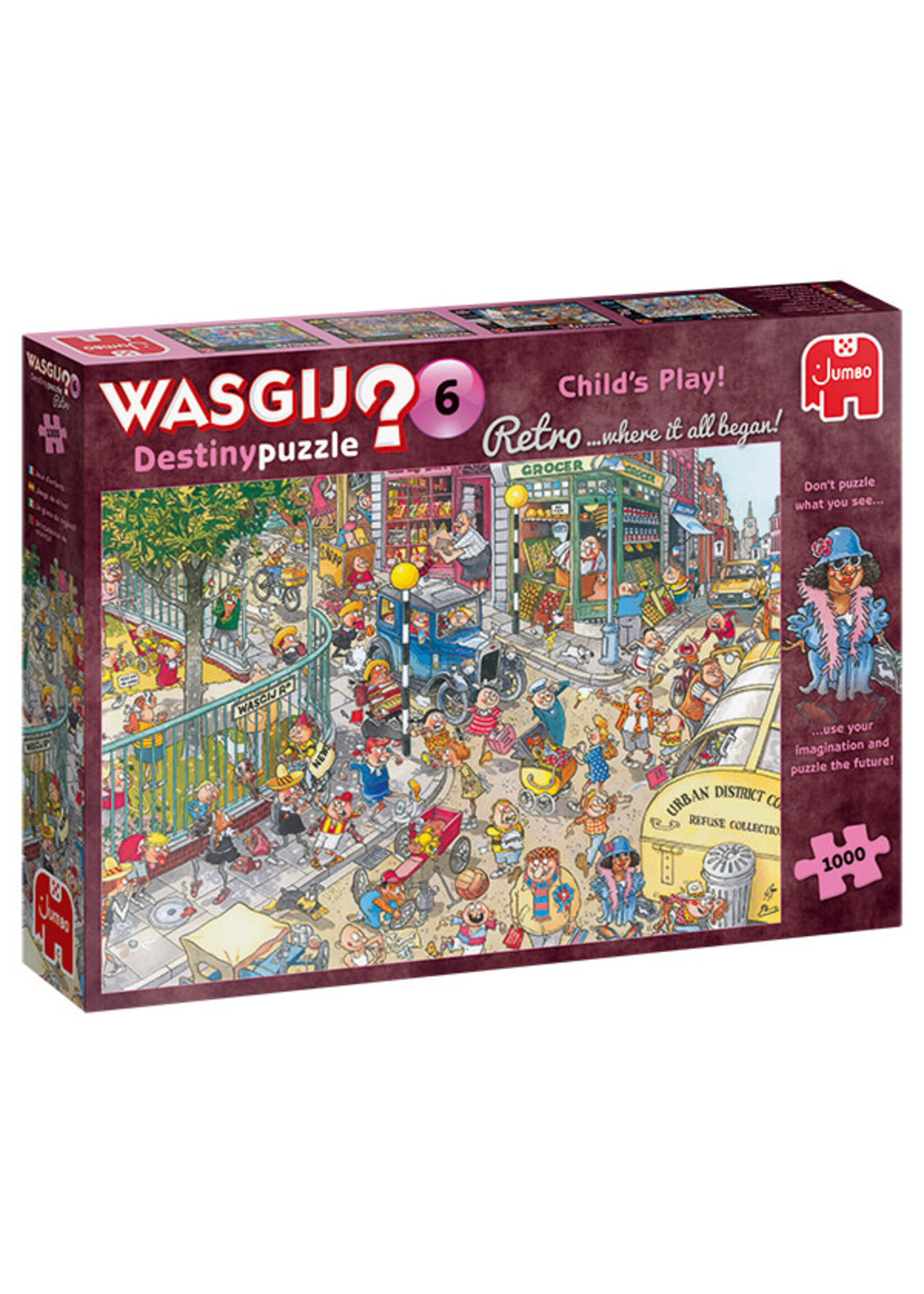 Jumbo JUM25015 WASGIJ Childs Play (Puzzle1000)