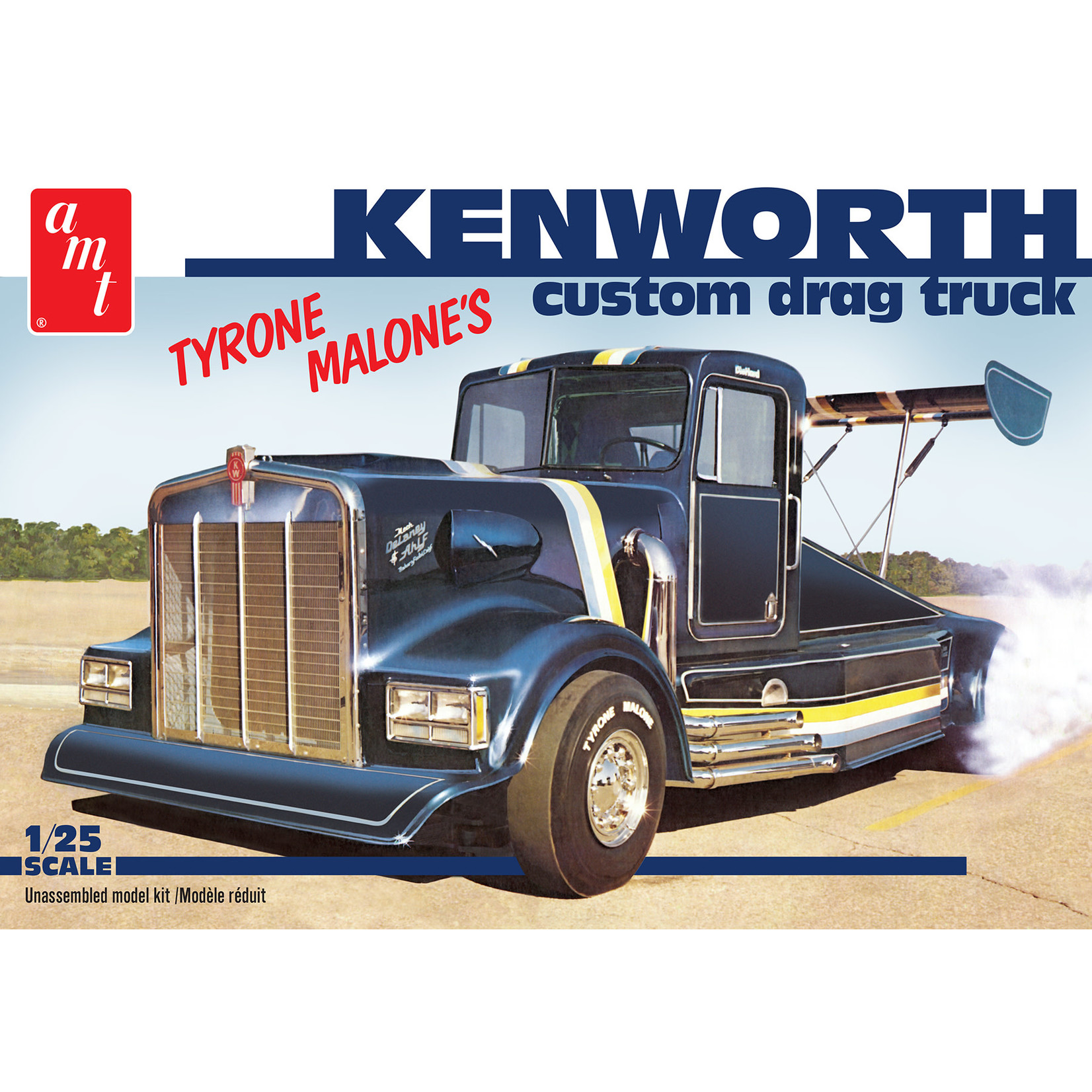 AMT AMT1157 Kenworth Custom Drag Truck Tyrone Malone (1/25)