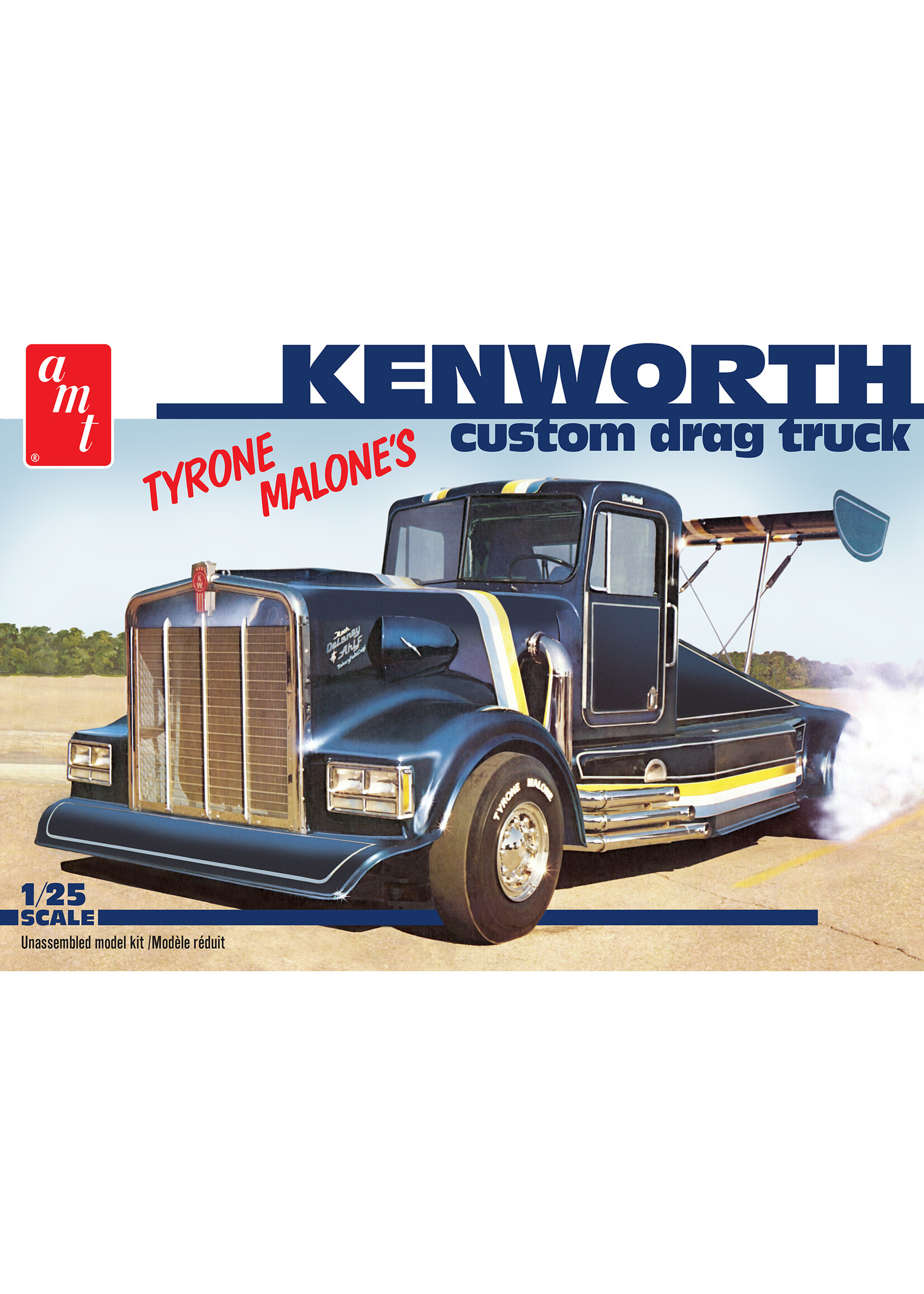 AMT AMT1157 Kenworth Custom Drag Truck Tyrone Malone (1/25)