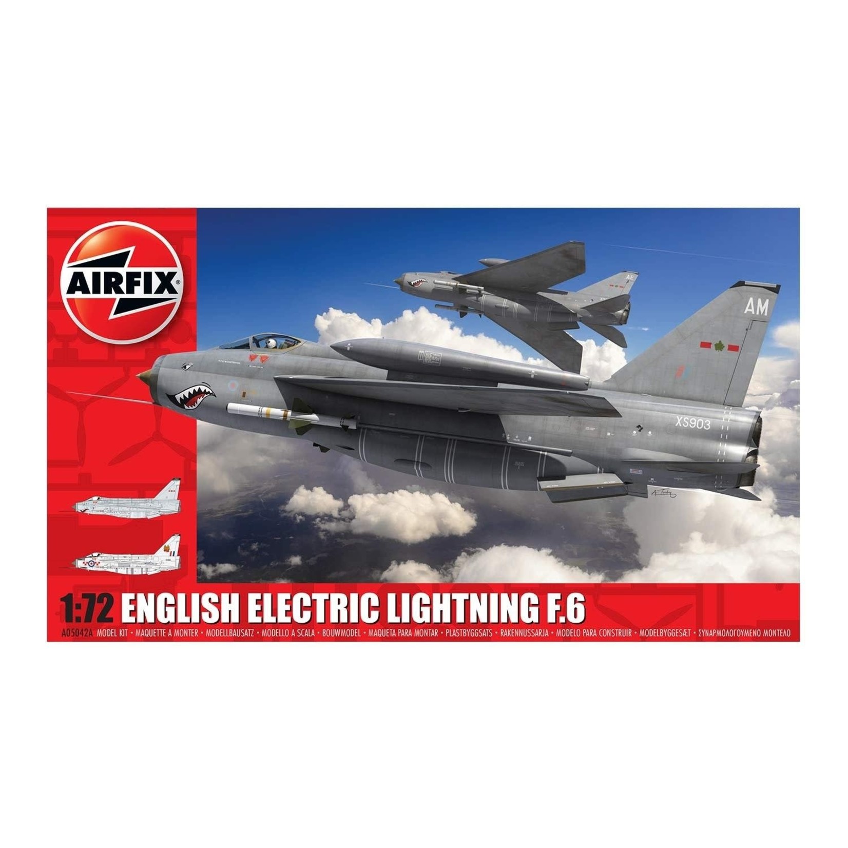 Airfix AIR05042A English Electric Lightning F.6 (1.72)