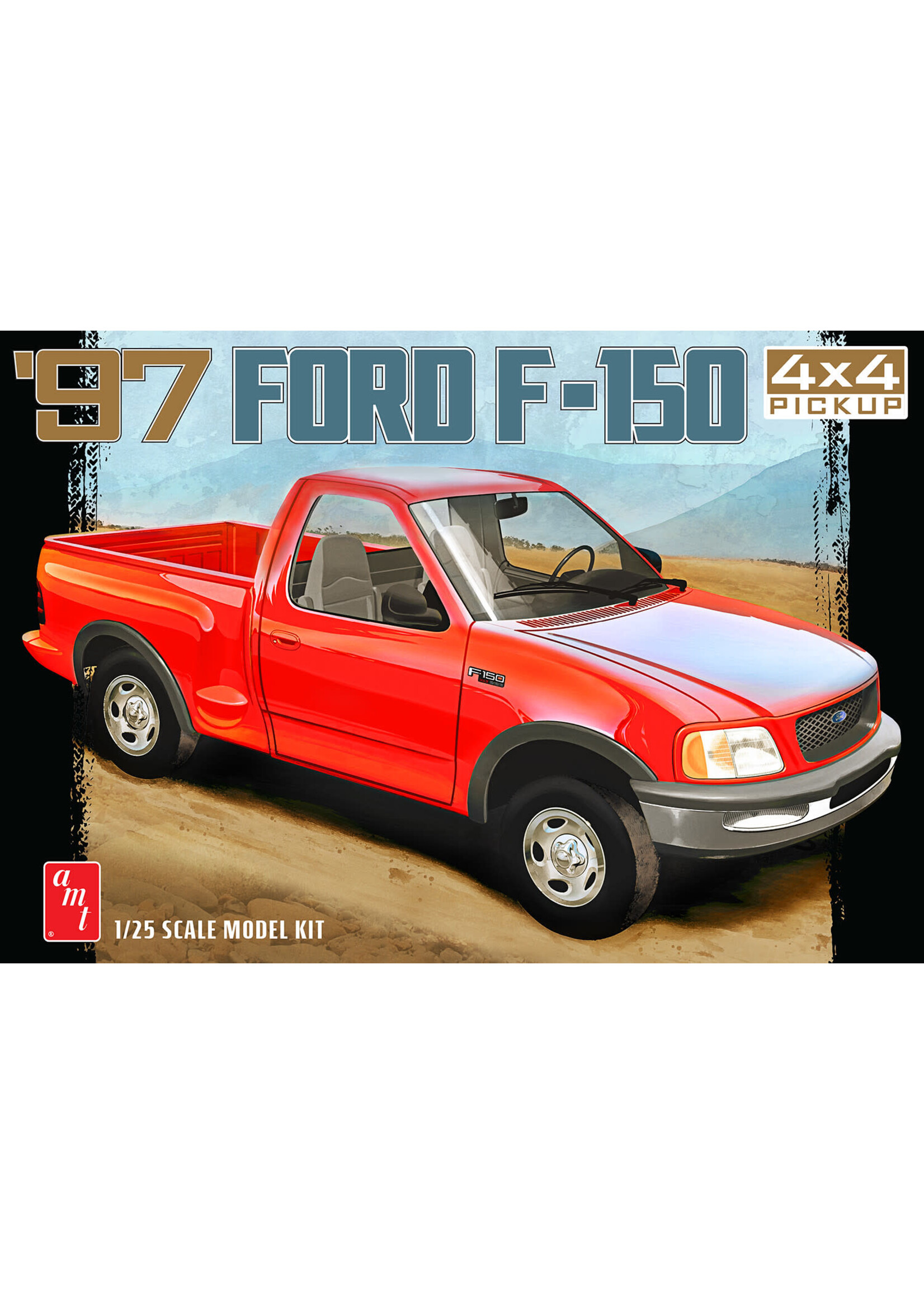AMT AMT1367 1997 Ford F-150 4x4 Pickup (1/25)