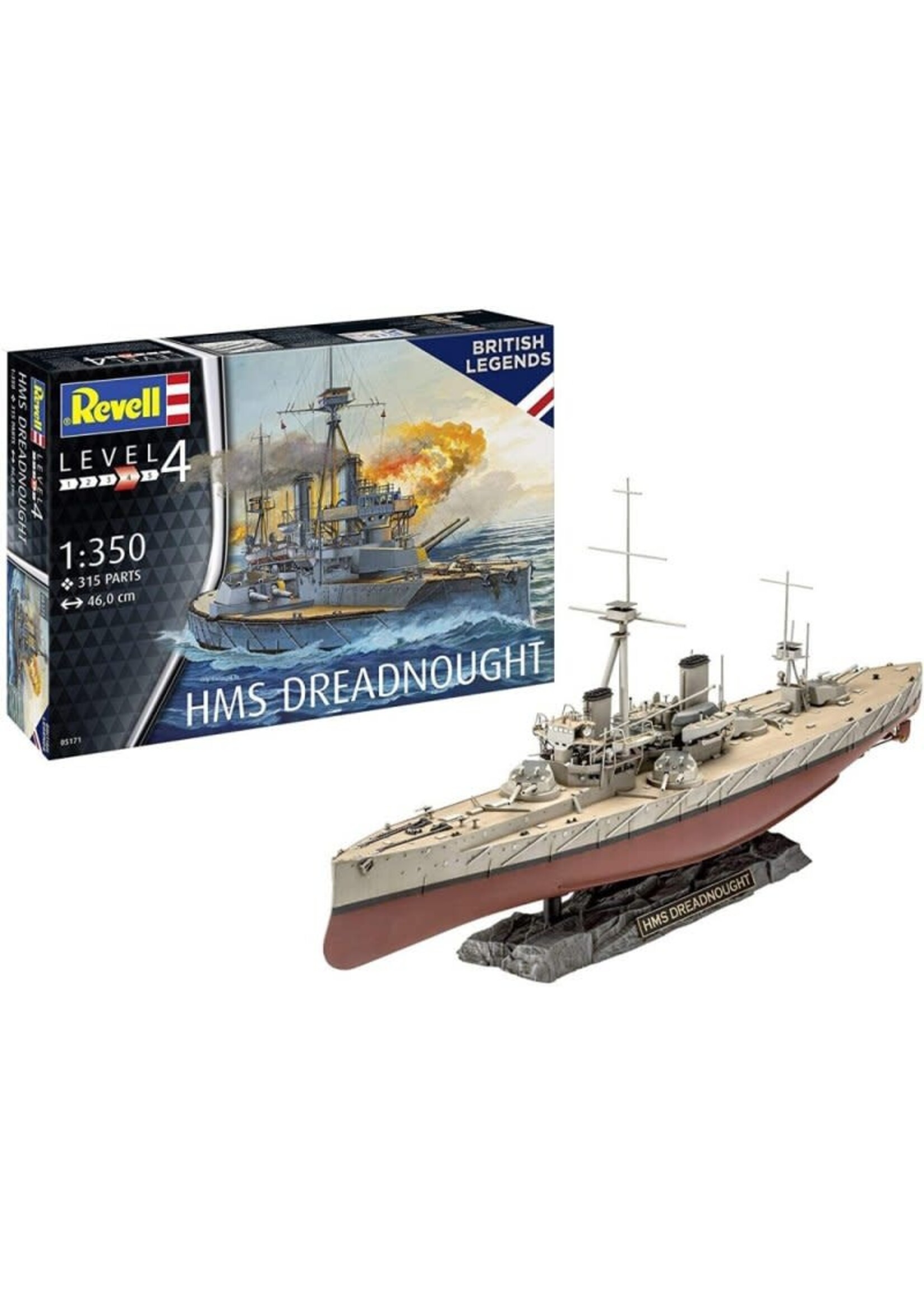 Revell Germany ***RVG5171 HMS Dreadnought (1/350)