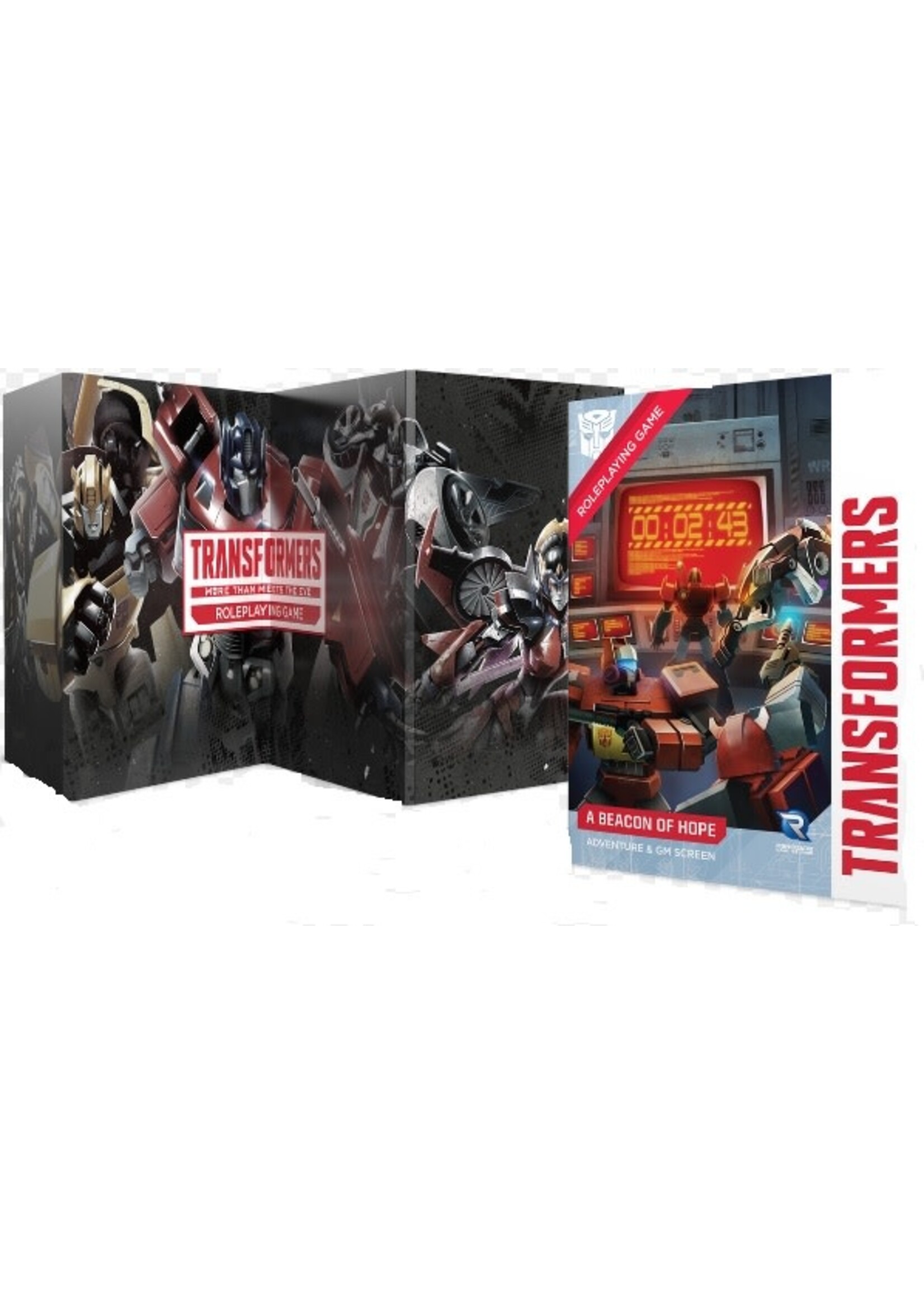Renegade Game Studios ***Transformers RPG Beacon of Hope Adventure GM Screen