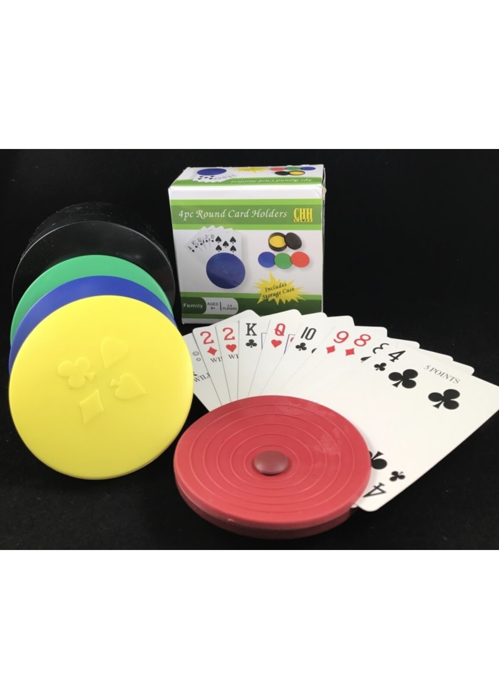 Card Holders Round (4pc)