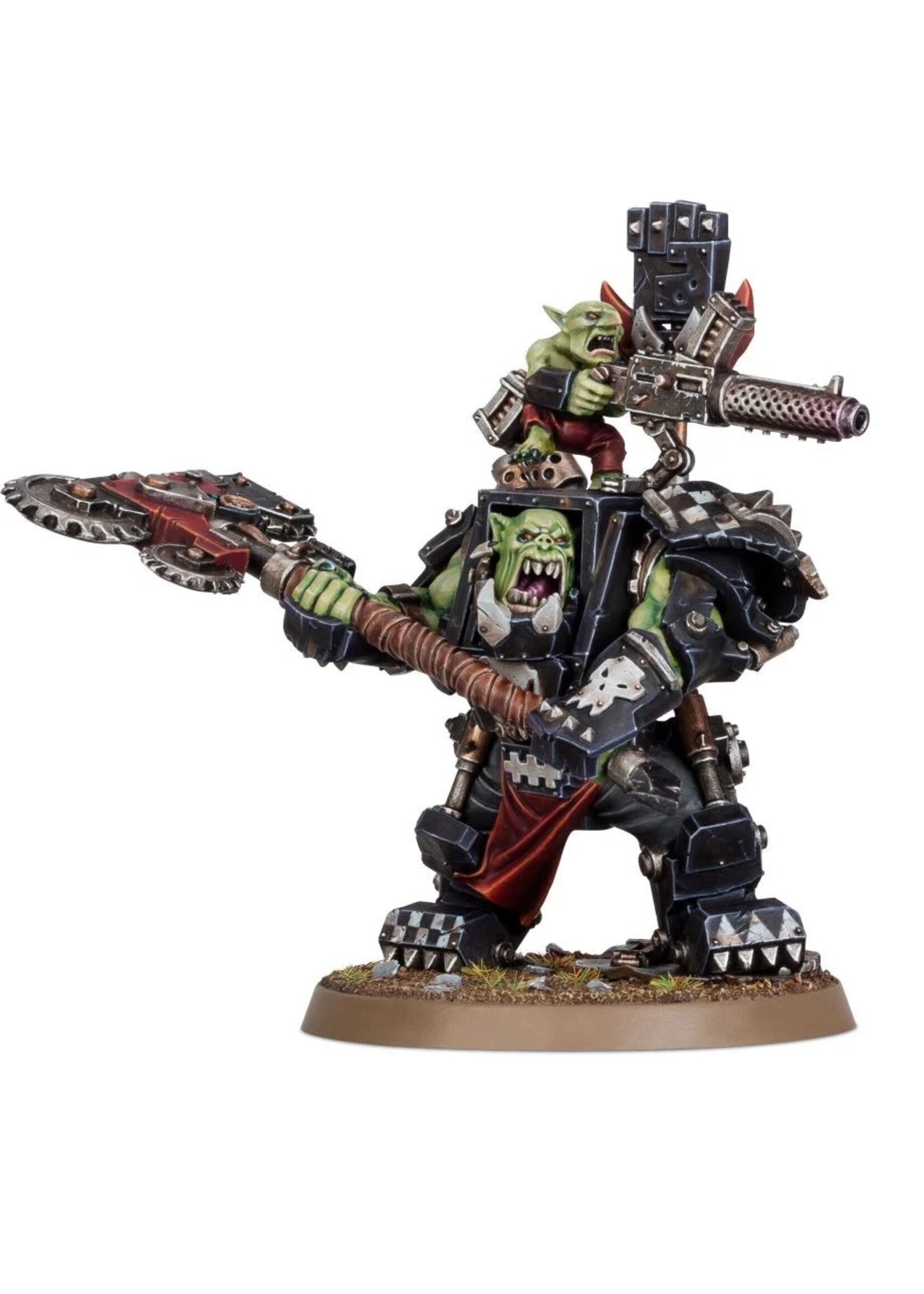 WH40K Orks Warboss in Mega Armour