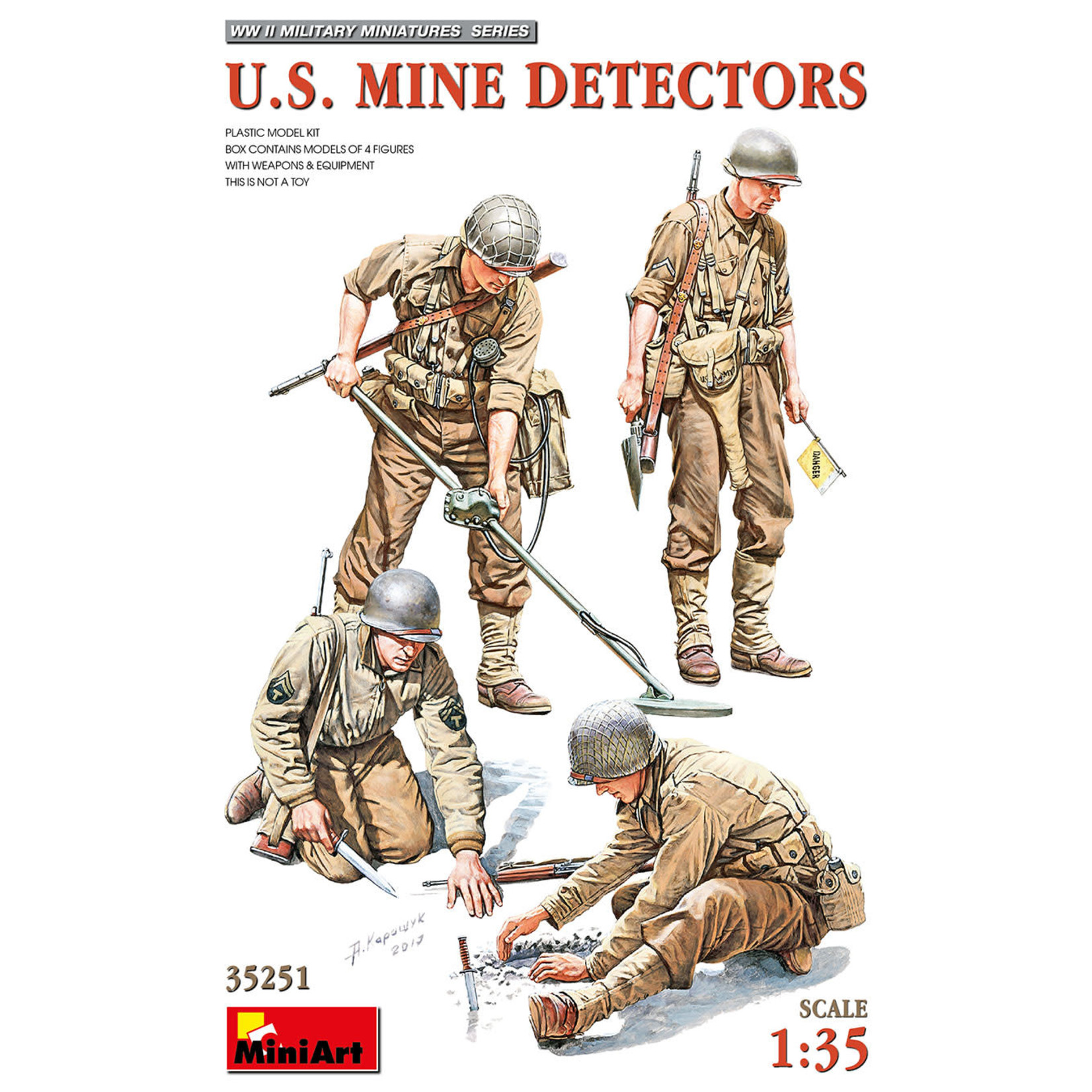 MiniArt Miniart 1/35 U.S. Mine Detectors