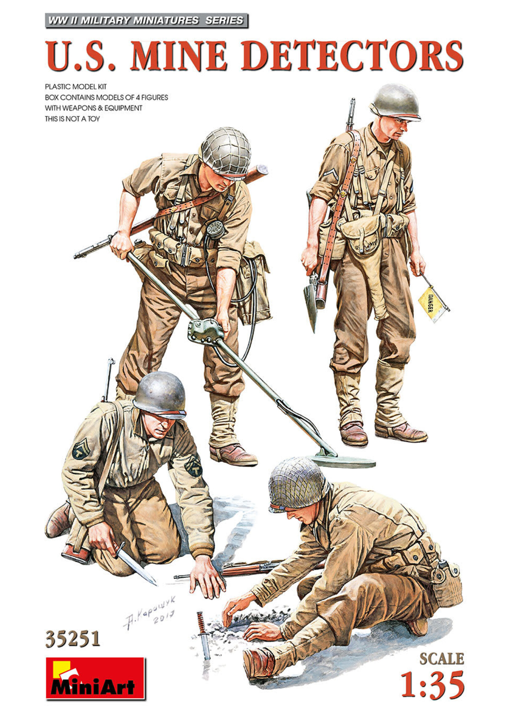MiniArt ***zMIART35251 U.S. Mine Detectors (1/35)