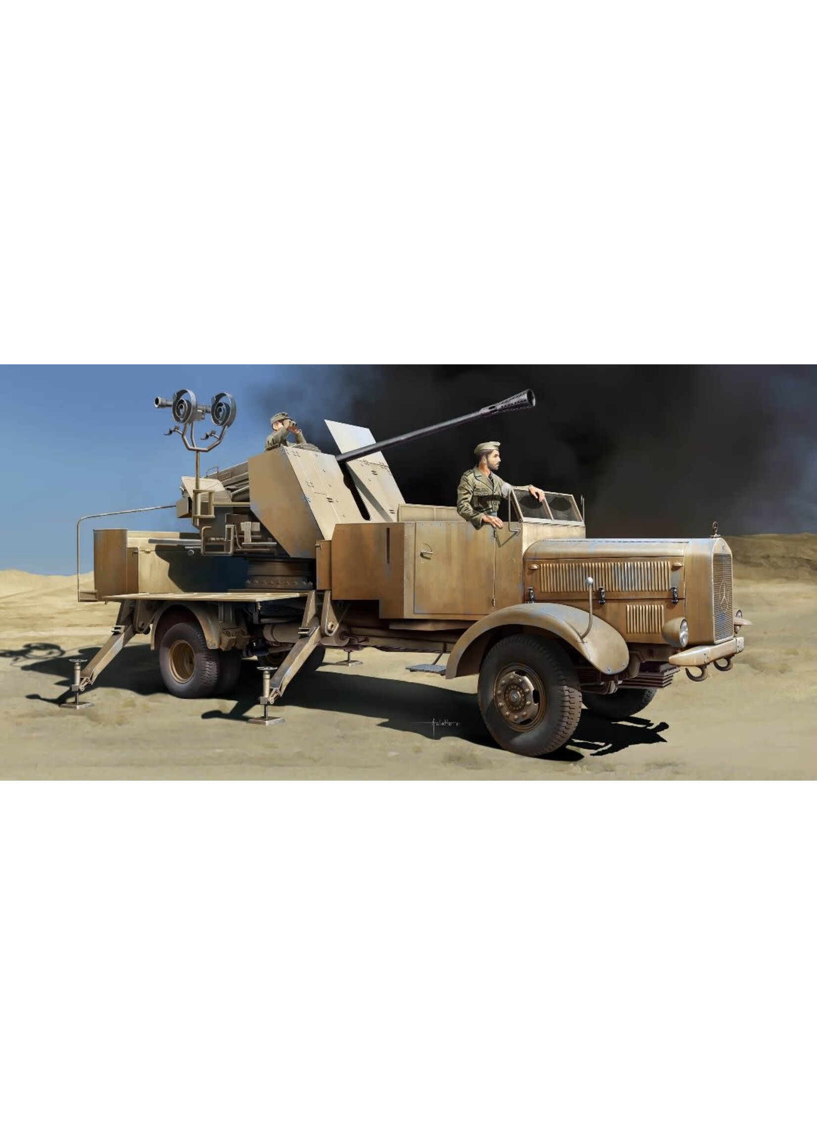 Trumpeter TRU09595 L4500A mit 5cm Flak 41 (1/35)