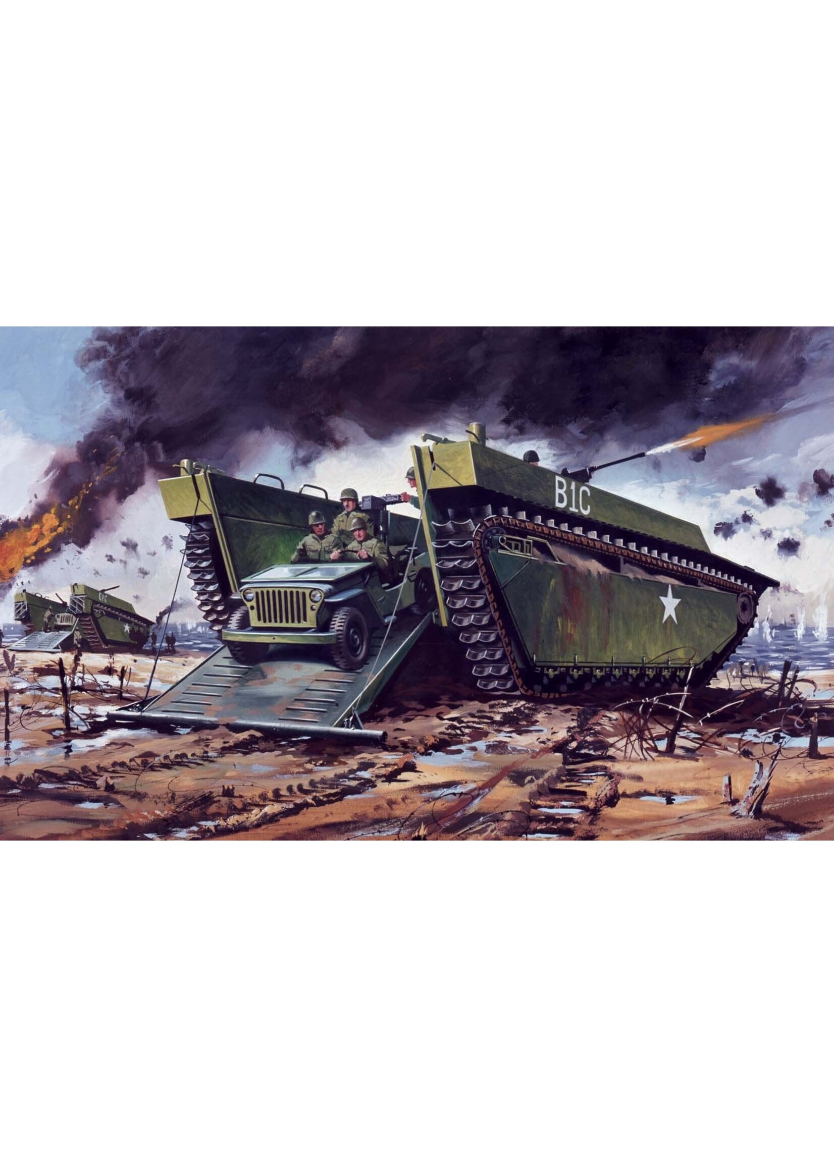 Airfix ***AIR02302V  US Buffalo Amphibian with Willys Jeep (1/72)