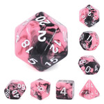 Foam Brain Games Dice RPG FBG1228 7pc Watermelon Cream