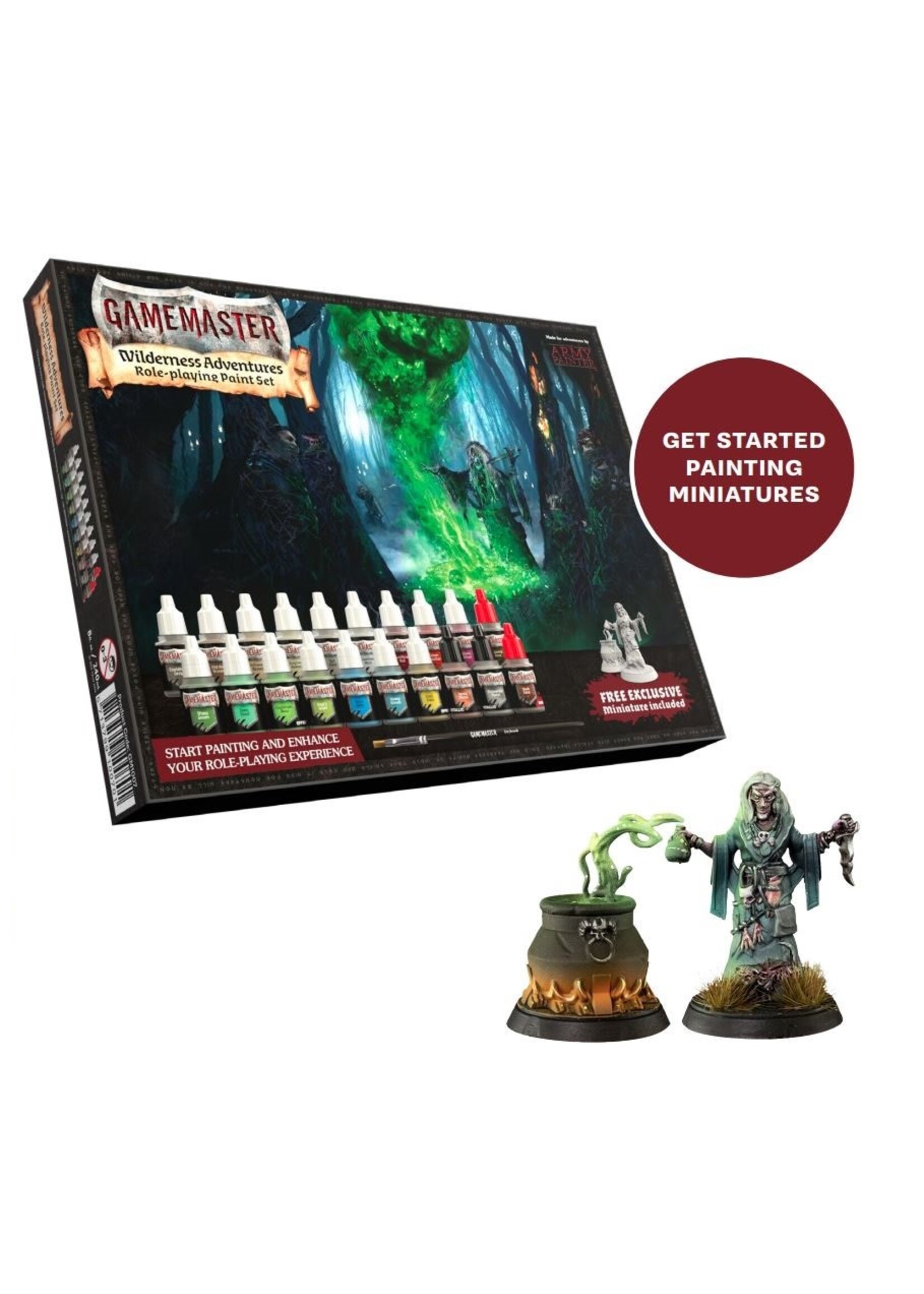Army Painter Gamemaster Wilderness Adventures Paint Set