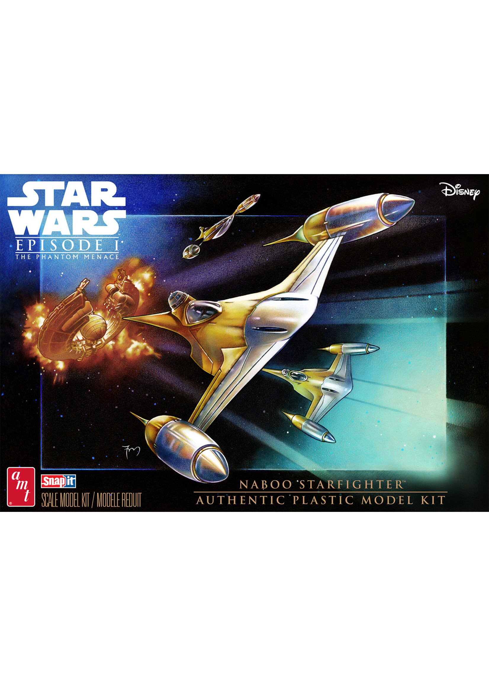 AMT ***AMT1376 Star Wars Naboo Starfighter (1/48)