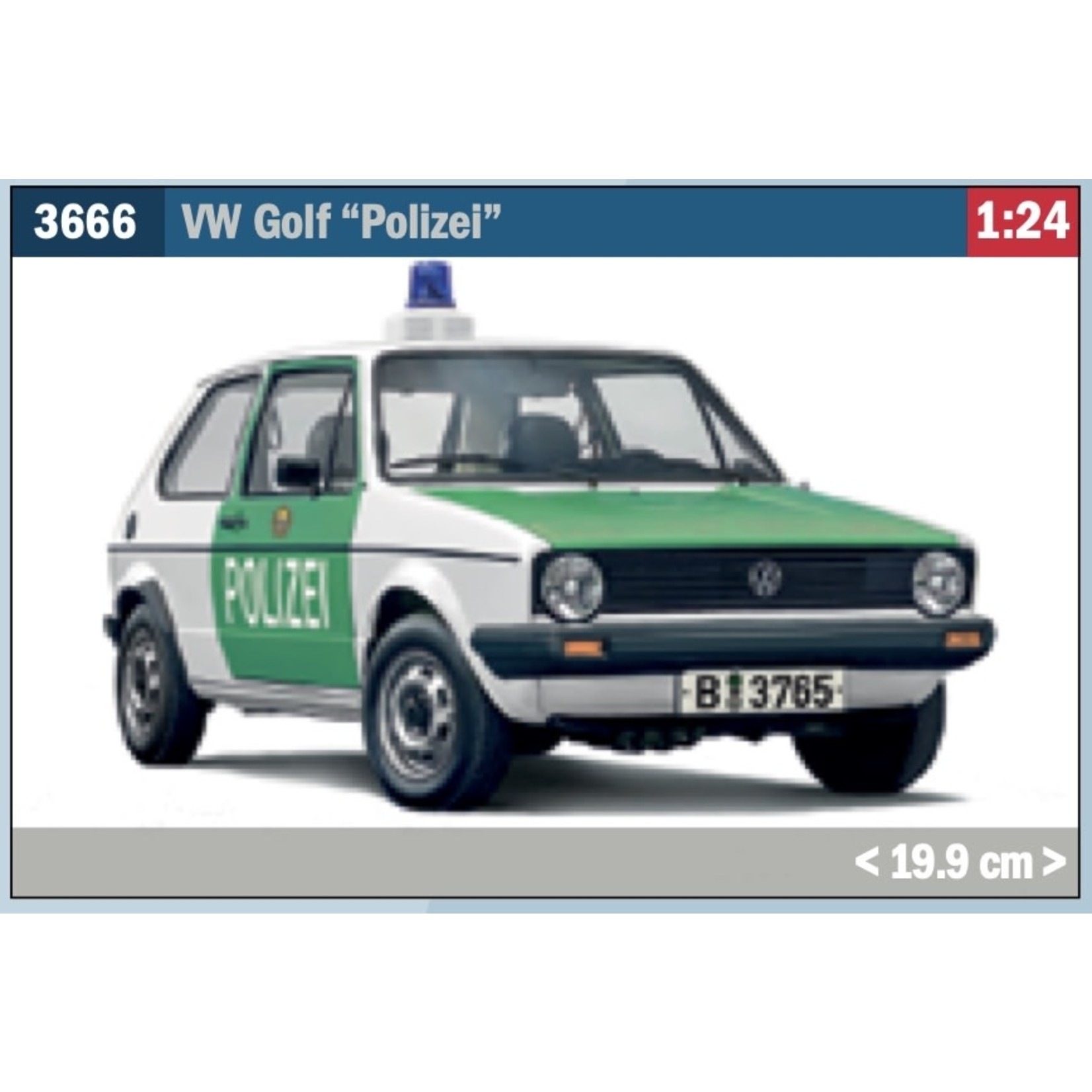 Italeri ITA3666 VW Golf Polizei (1/24)