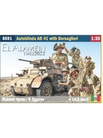 Italeri ***ITA6591 Autoblinda AB 41 with Bersaglieri (1/35)