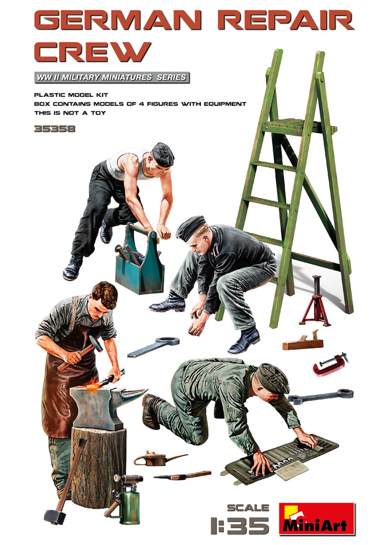 MiniArt ***zMIART35358 German Repair Crew (1/35)