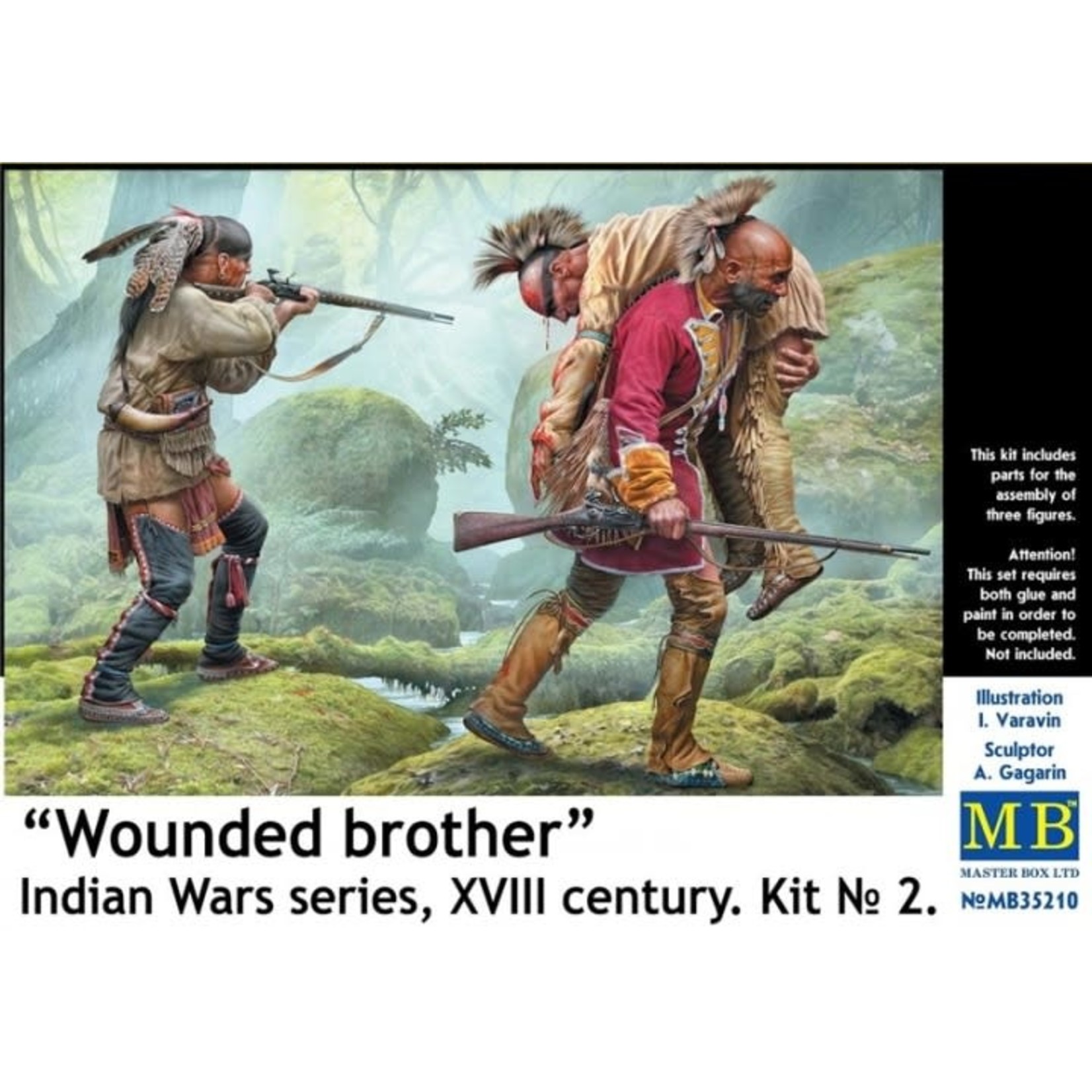 Master Box MSTBX35210 Wounded Brother (1/35)