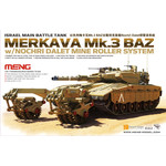 MENG MENGTS005 Merkava Mk.3 BAZ with Nochri Dalet Mine Roller System (1/35)