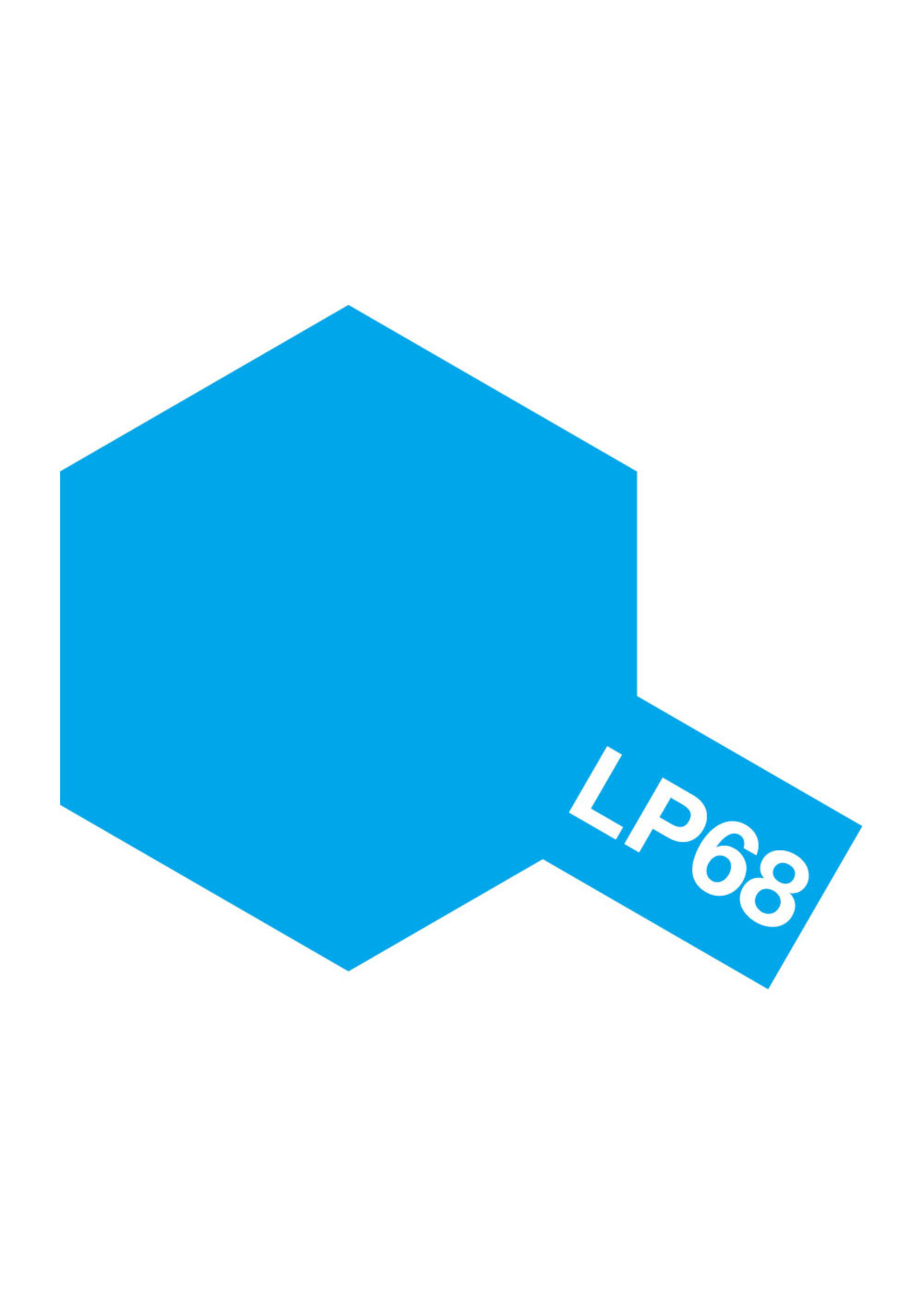 Tamiya TAMLP68 Lacquer Clear Blue (10ml)