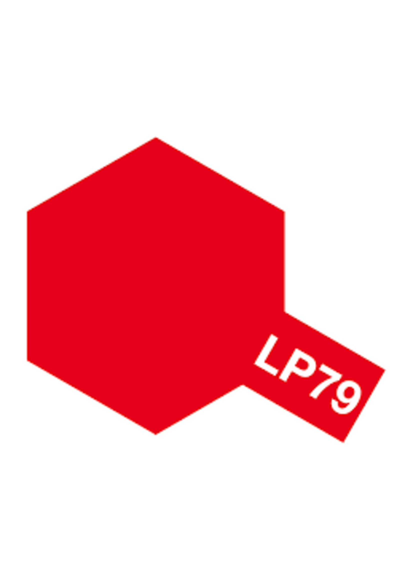 Tamiya TAMLP79 Lacquer Flat Red (10ml)