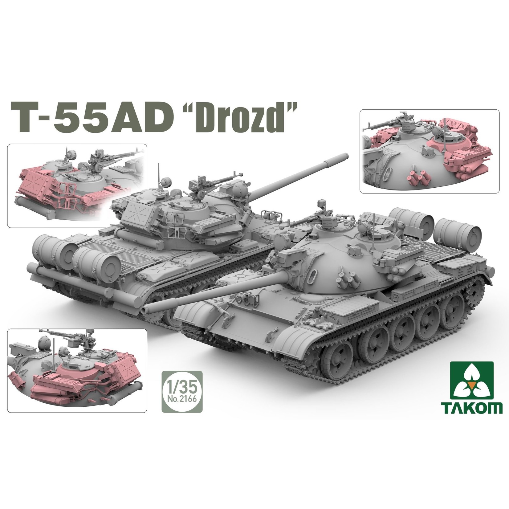 Takom TAK2166 T-55AD Drozd (1/35)