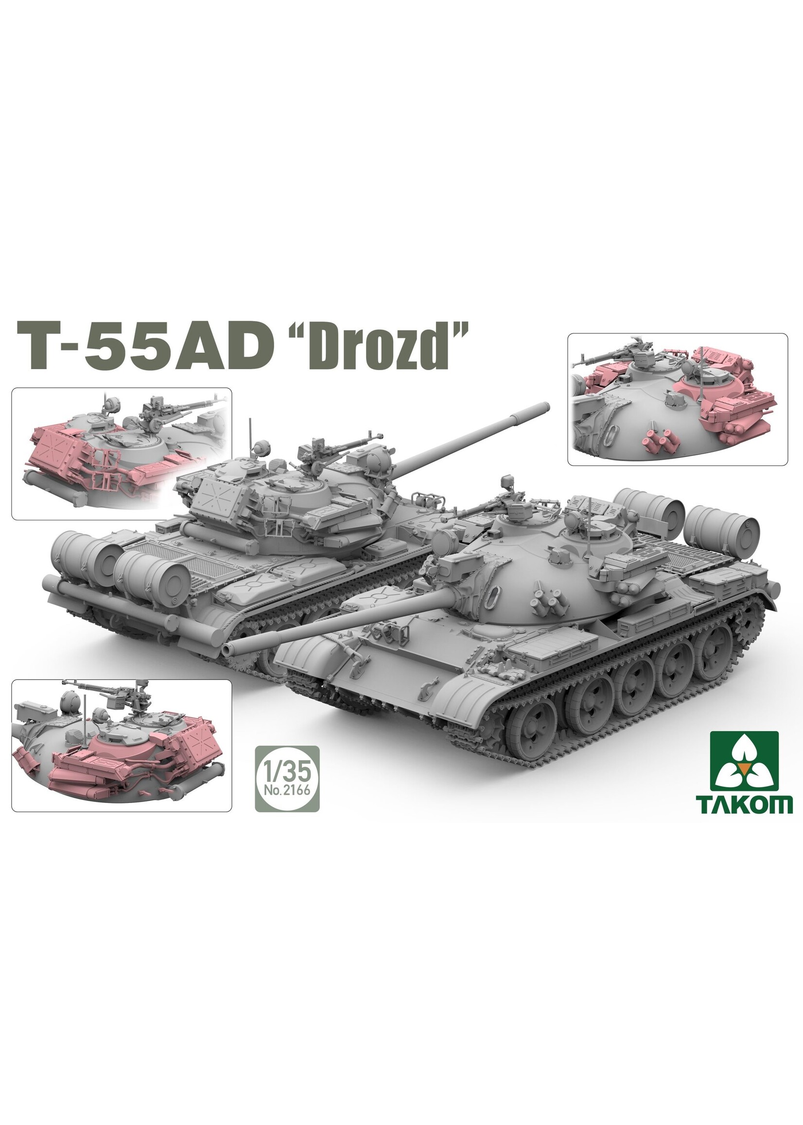 Takom ***TAK2166 T-55AD Drozd (1/35)