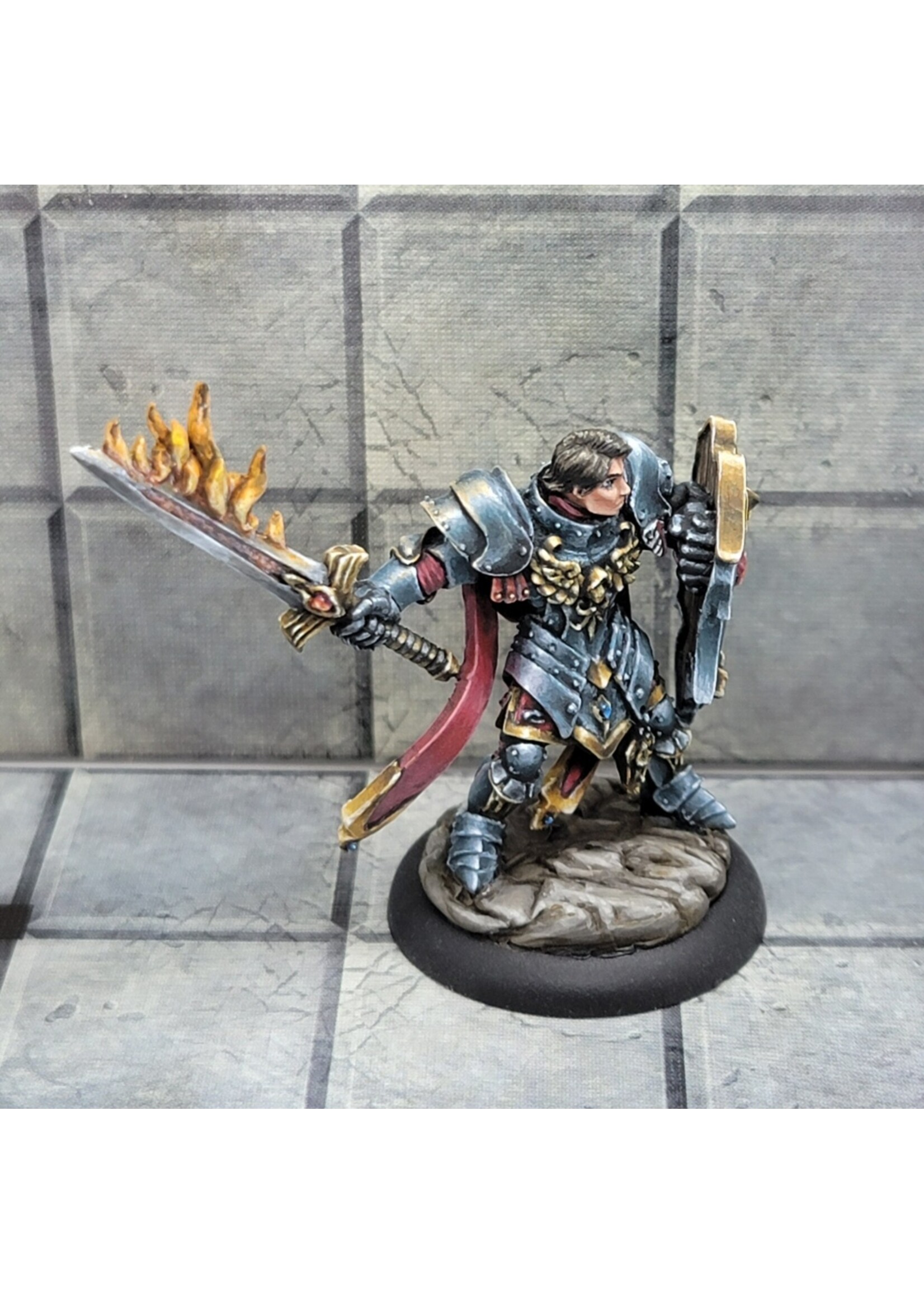 Almaron the Paladin - by Glyn Evans