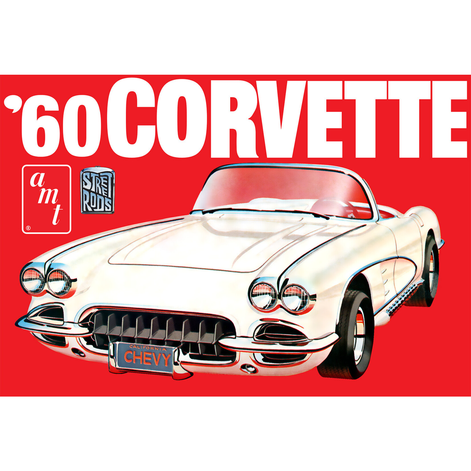 AMT AMT1374 1960 Corvette (1/25)