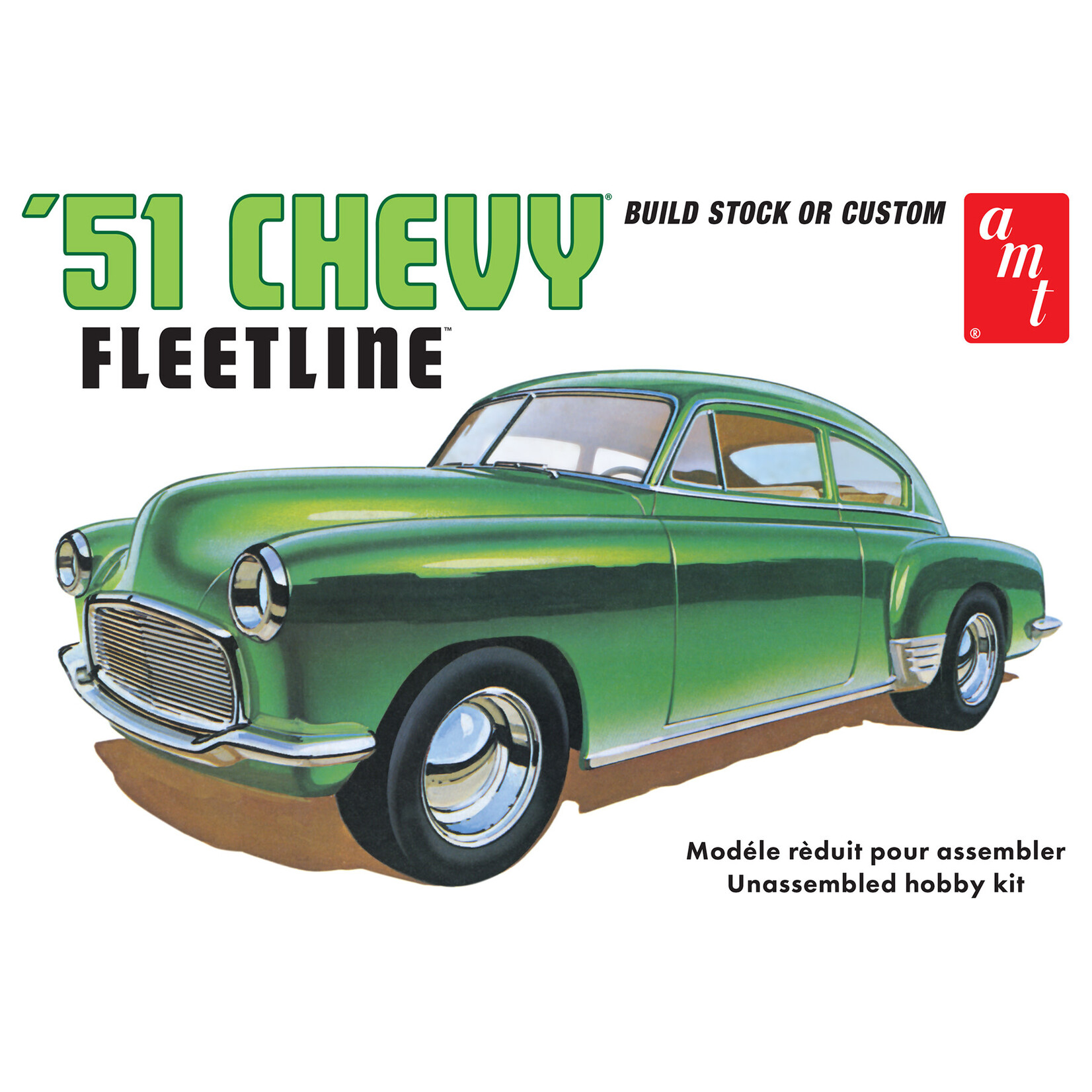 AMT AMT1378 1951 Chevy Fleetline (1/25)