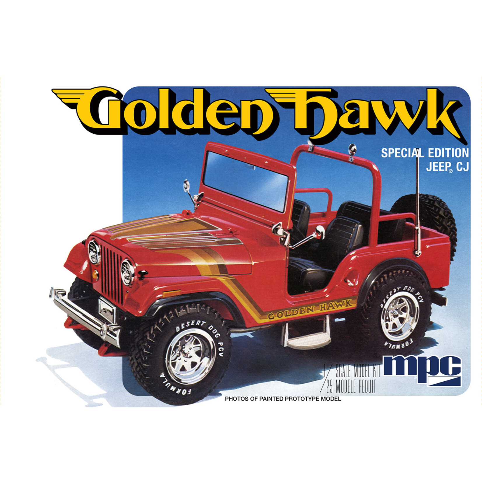 MPC MPC986 1981 Jeep CJ Golden Hawk (1/25)
