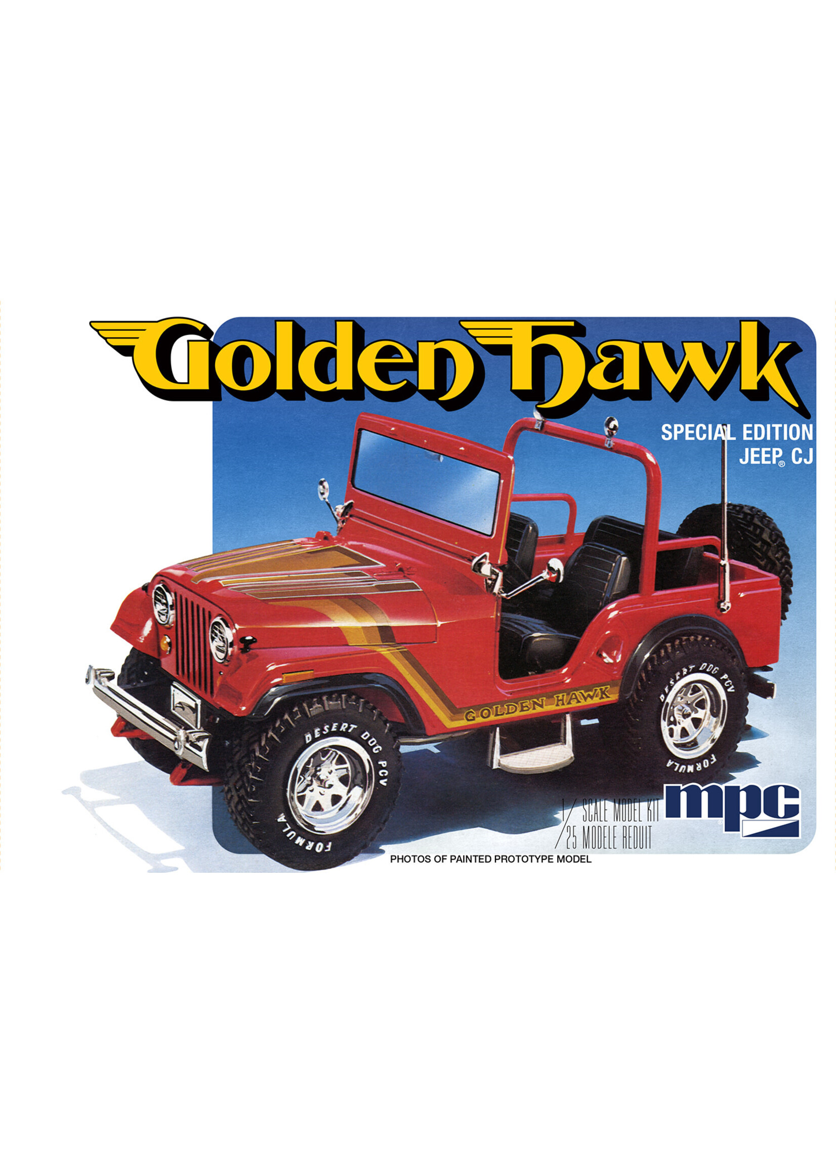 MPC ***zMPC986 1981 Jeep CJ Golden Hawk (1/25)