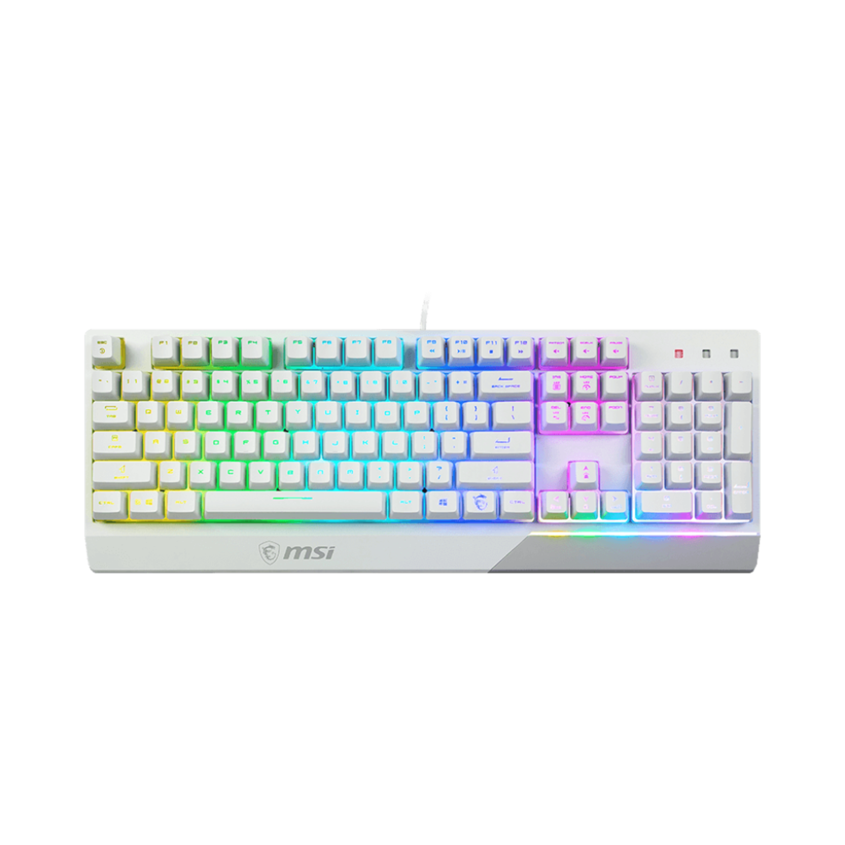 MSI MSI GK30 White Vigor Gaming Keyboard and Mouse