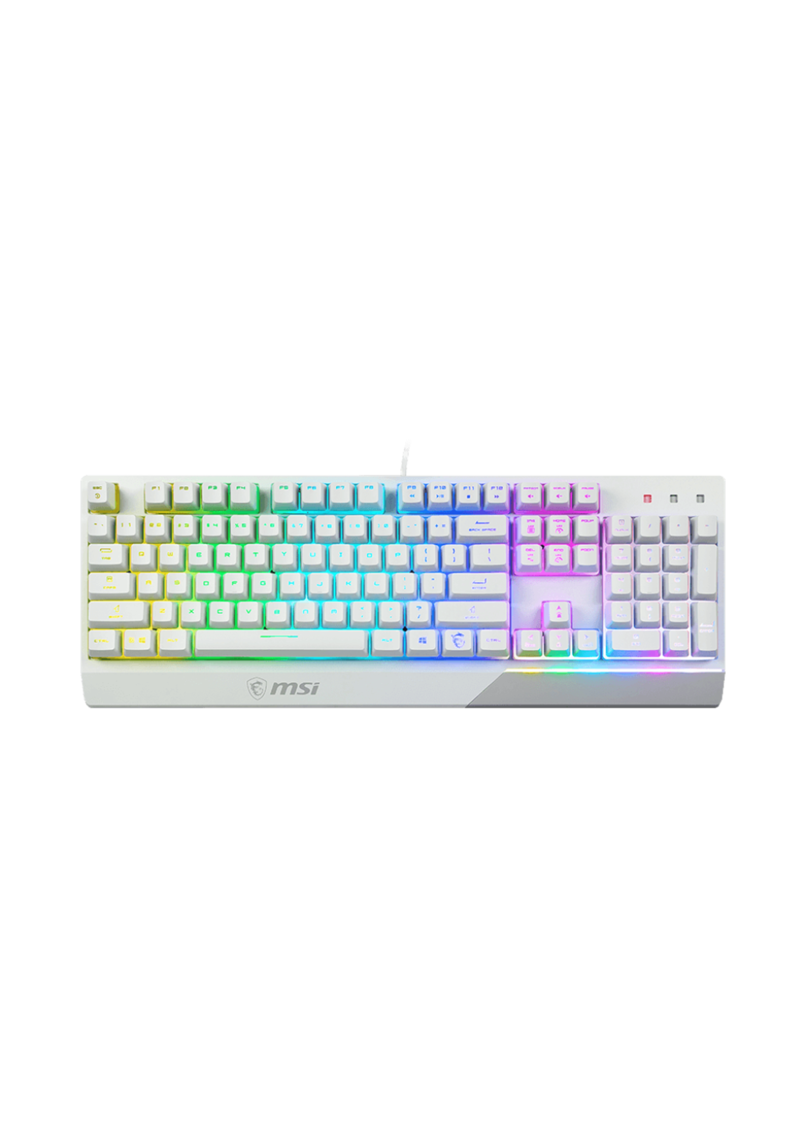 MSI MSI GK30 White Vigor Gaming Keyboard and Mouse