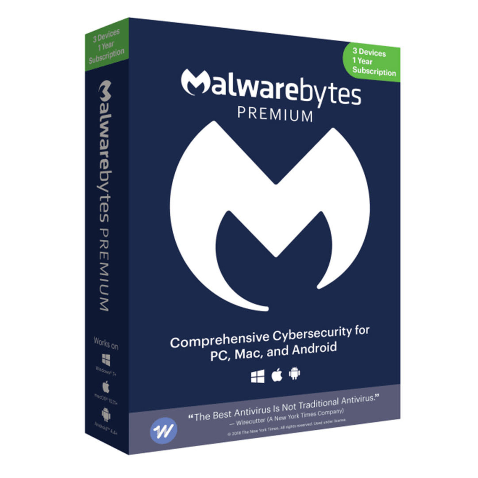 Malwarebytes Premium 3-User/1-Year