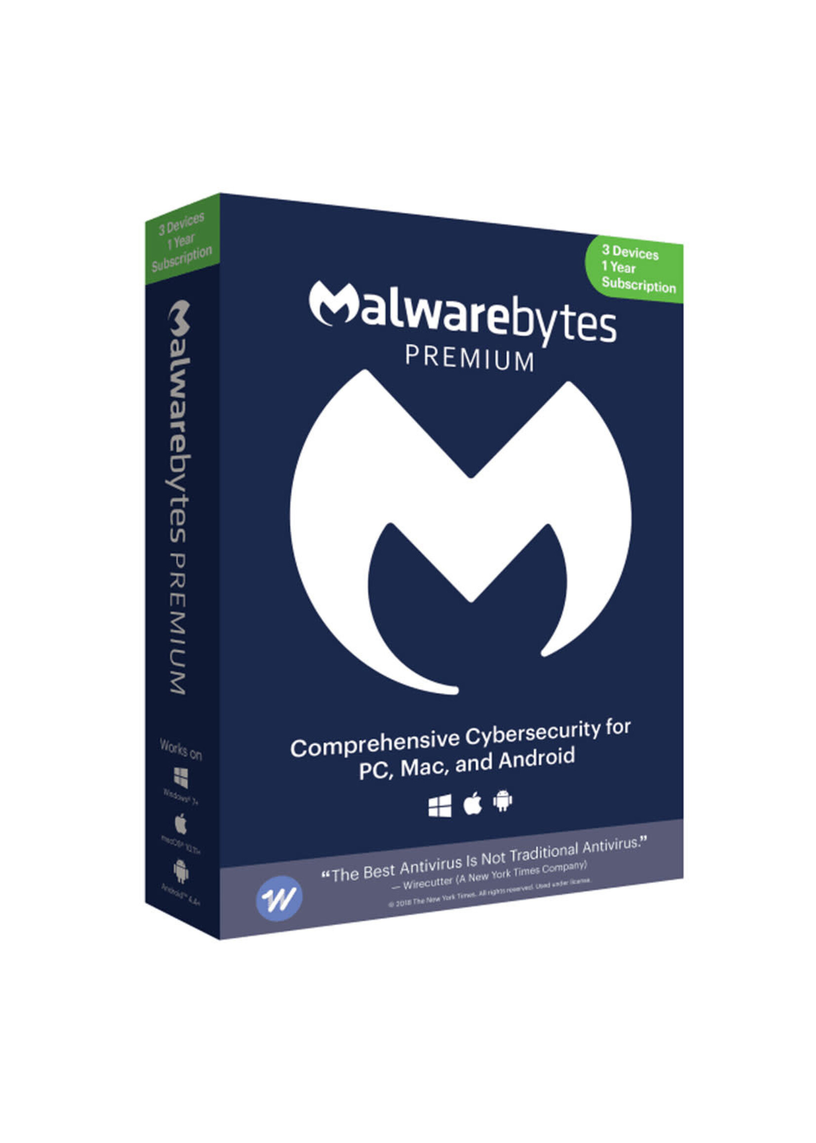 Malwarebytes Premium 3-User/1-Year
