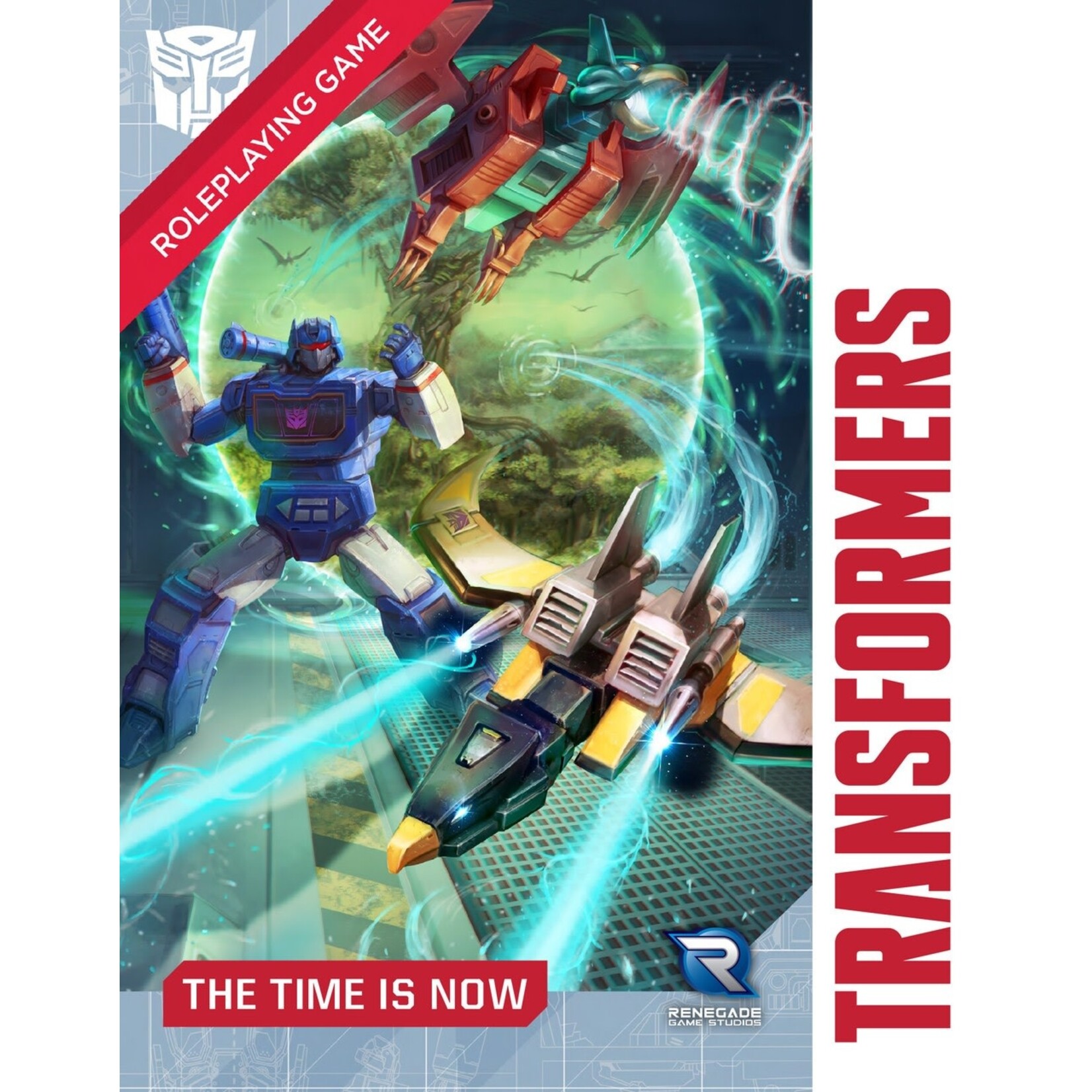 Renegade Game Studios Transformers RPG The Time is Now Adventure Book
